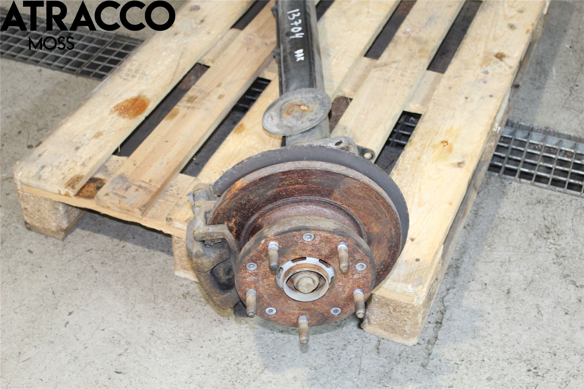 Ford TRANSIT SKÅP/BUSS 14-22 Bakaksel