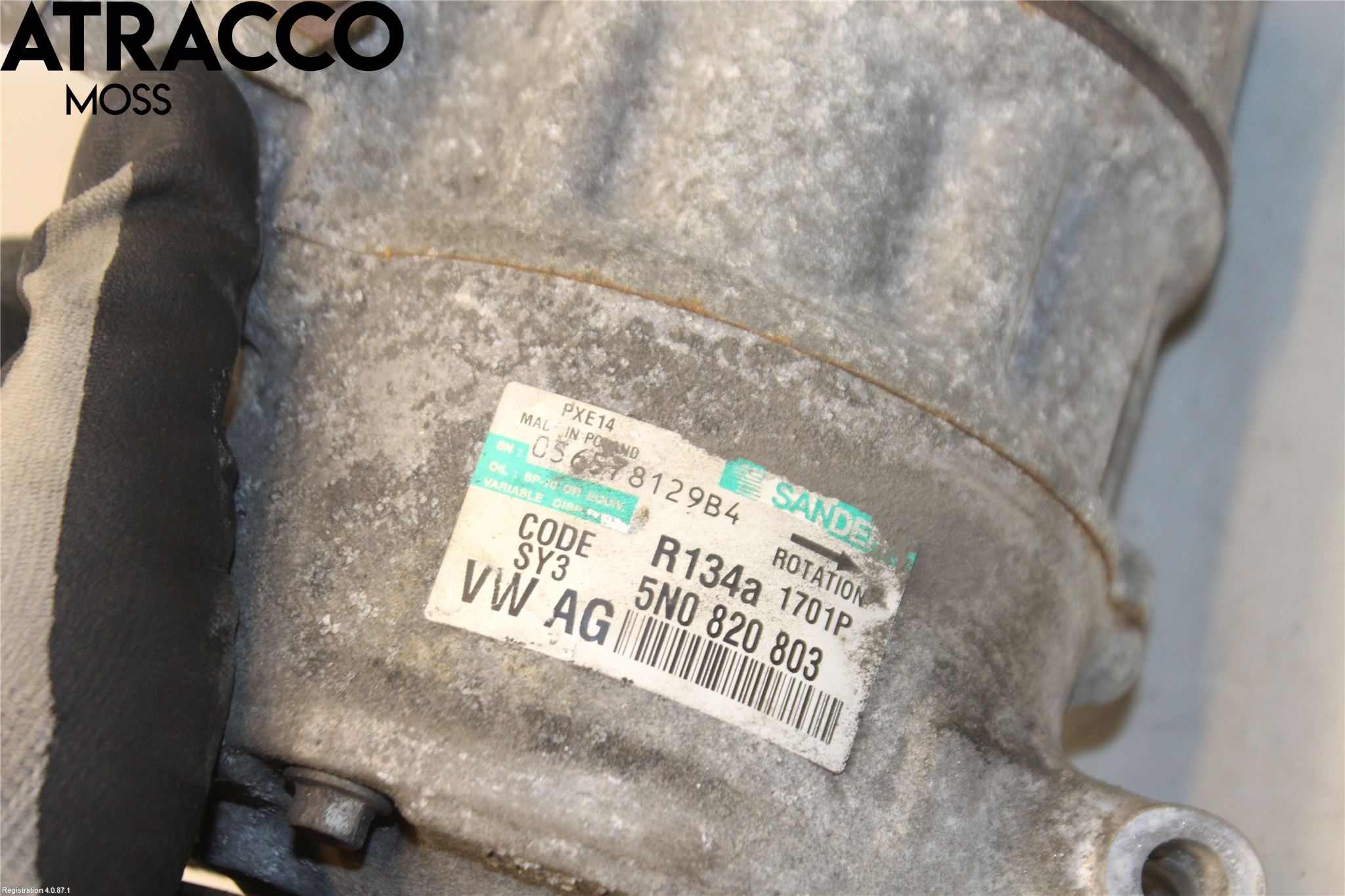 Skoda YETI Varme Ac Kompressor