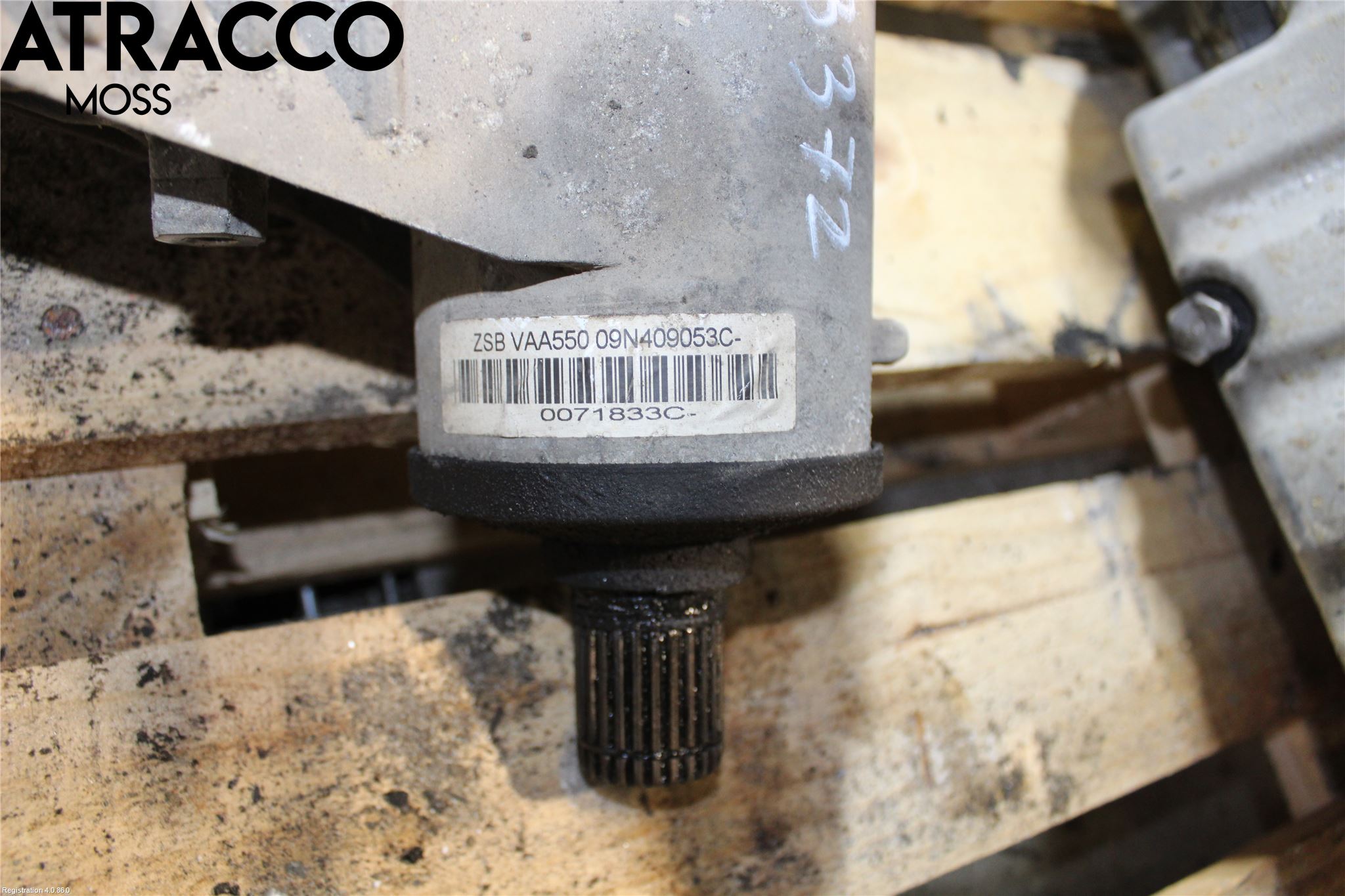 Volkswagen VW TRANSP/CARAVELLE (T5) 04-15 Gearkasse Fordelingskasse