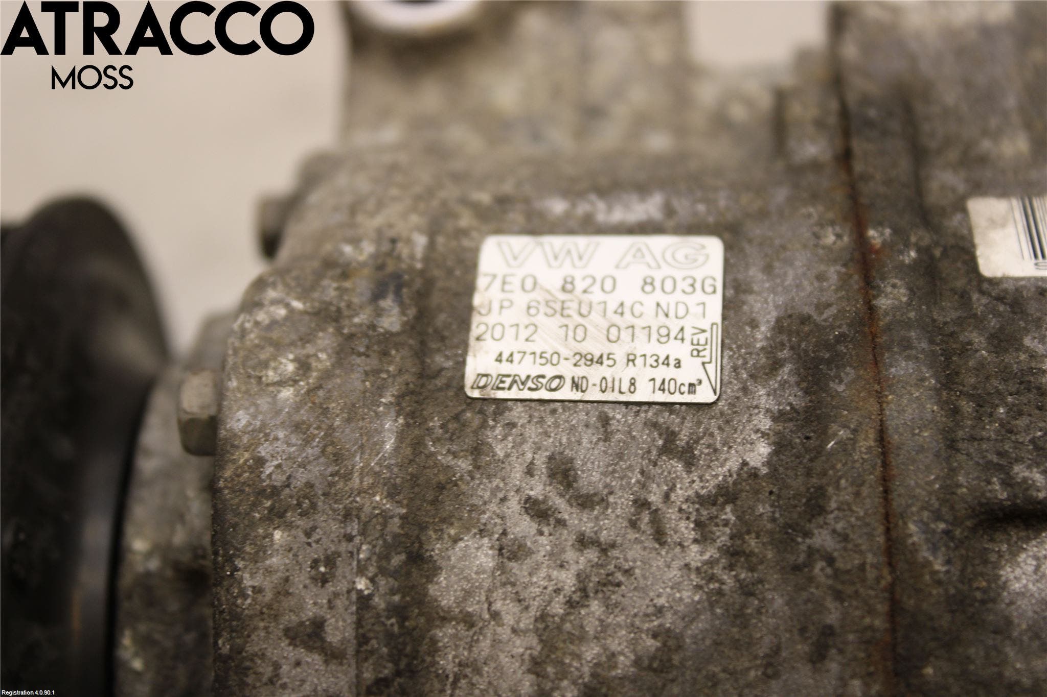 Volkswagen VW CADDY 11-15 Varme Ac Kompressor