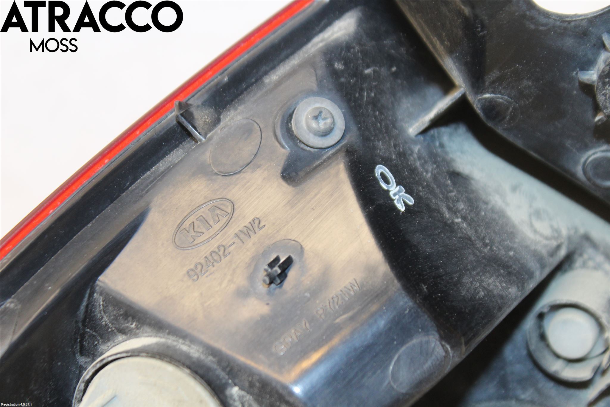 Kia RIO 12-16 Baklykt Høyre