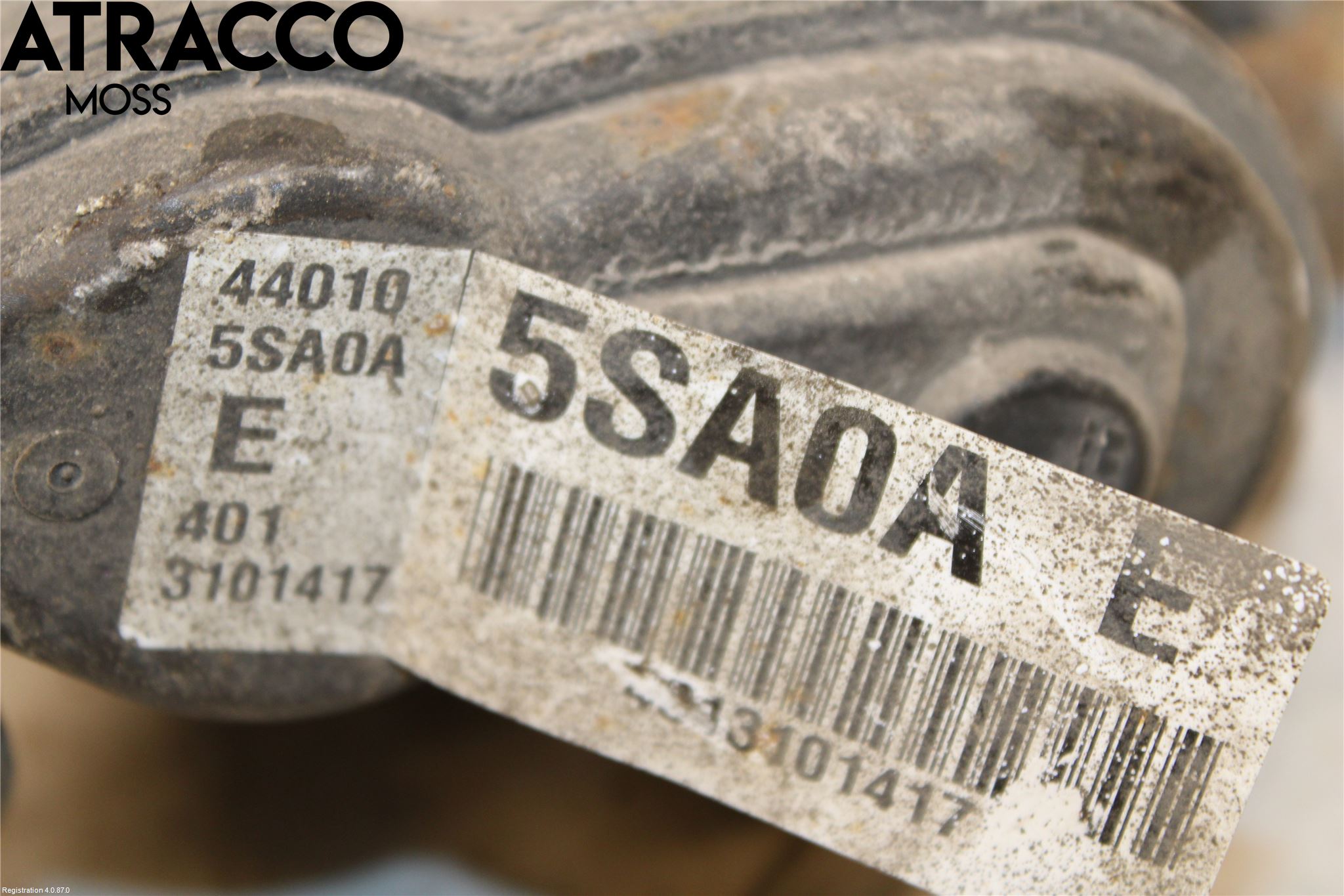 Nissan LEAF 18- Bremsecaliper Bak Venstre