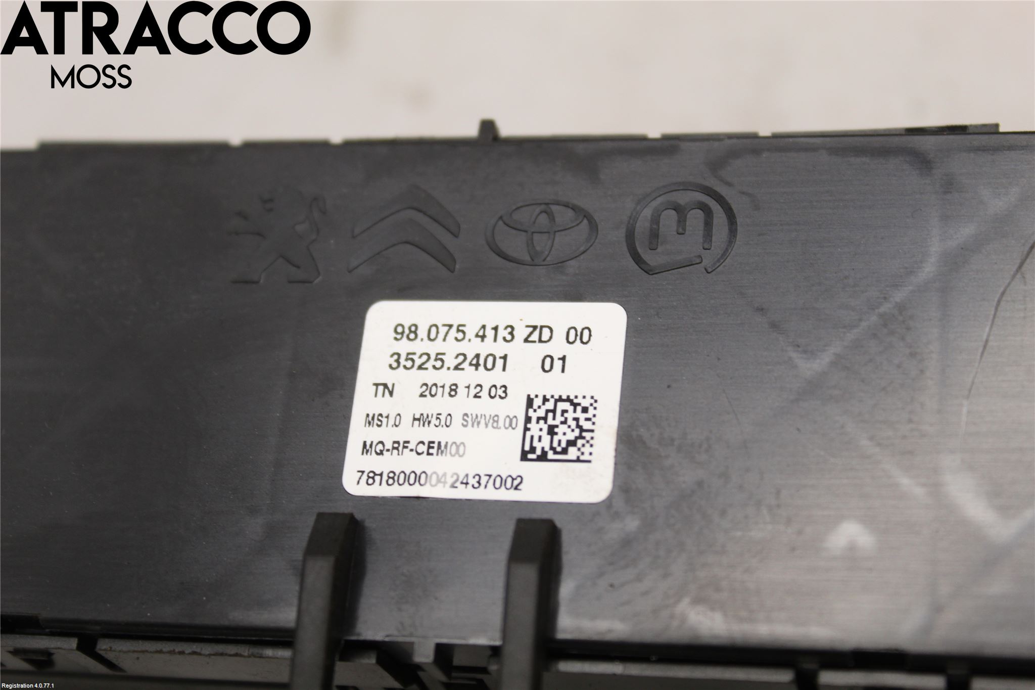 Citroen BERLINGO/E-BERLINGO 19- Bryter  Ac