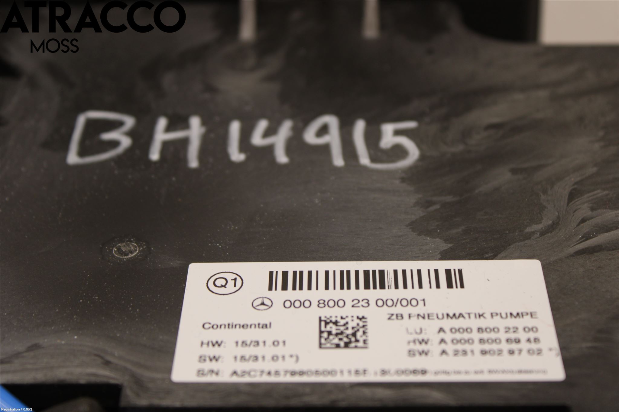 Mercedes-Benz MB E-KLASS (W213) 16-23 Sentrallås Vacumpumpe