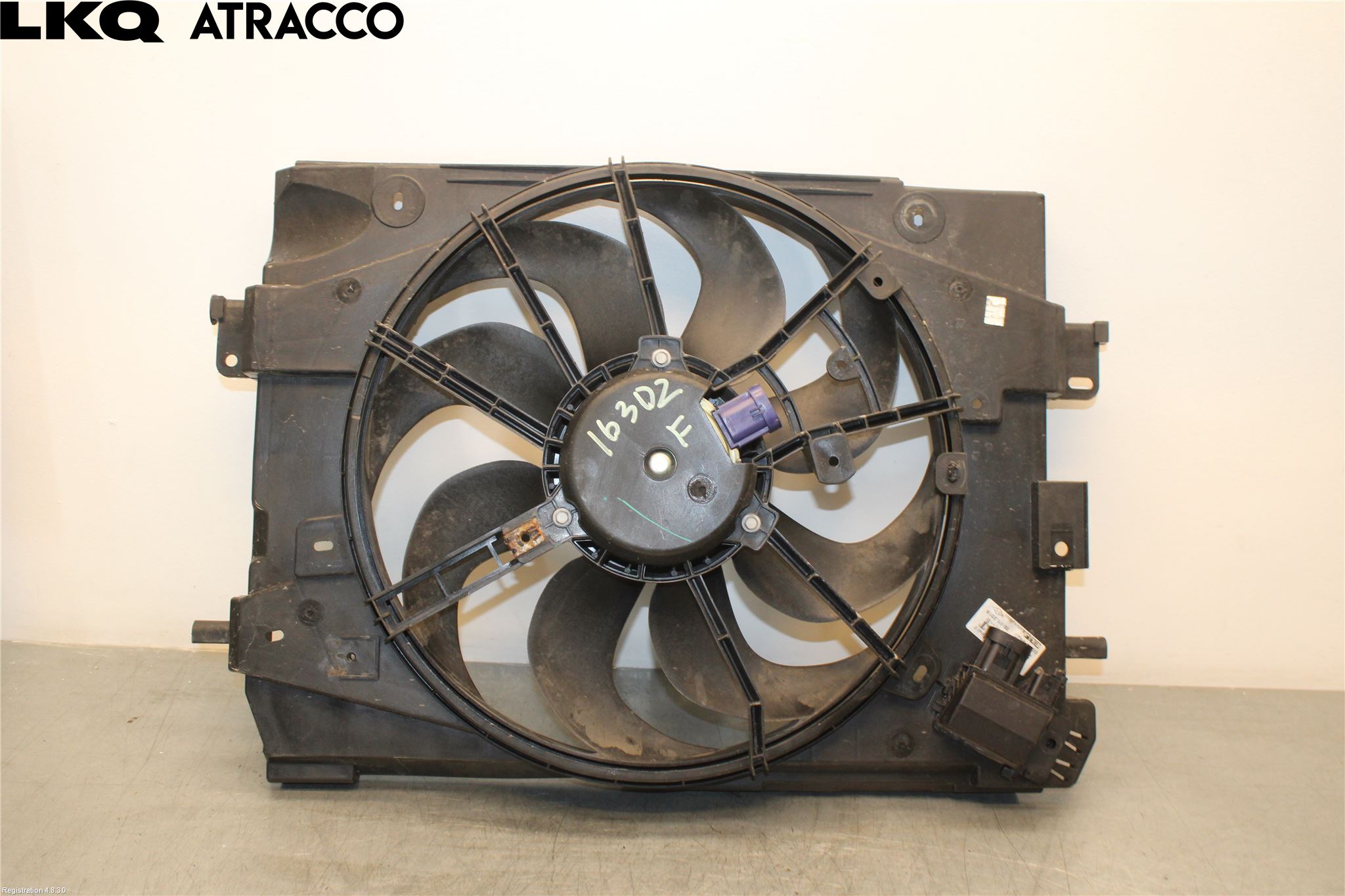 Renault CAPTUR 13-19 Kjølevifte Elektrisk