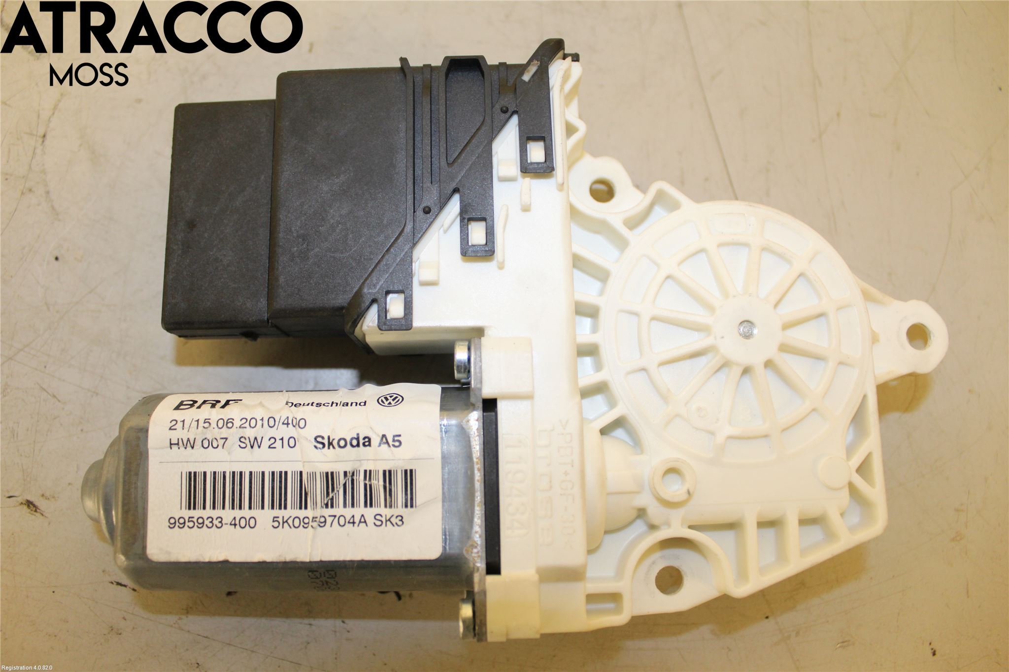 Skoda OCTAVIA (1Z) 05-13 Vindusheismotor