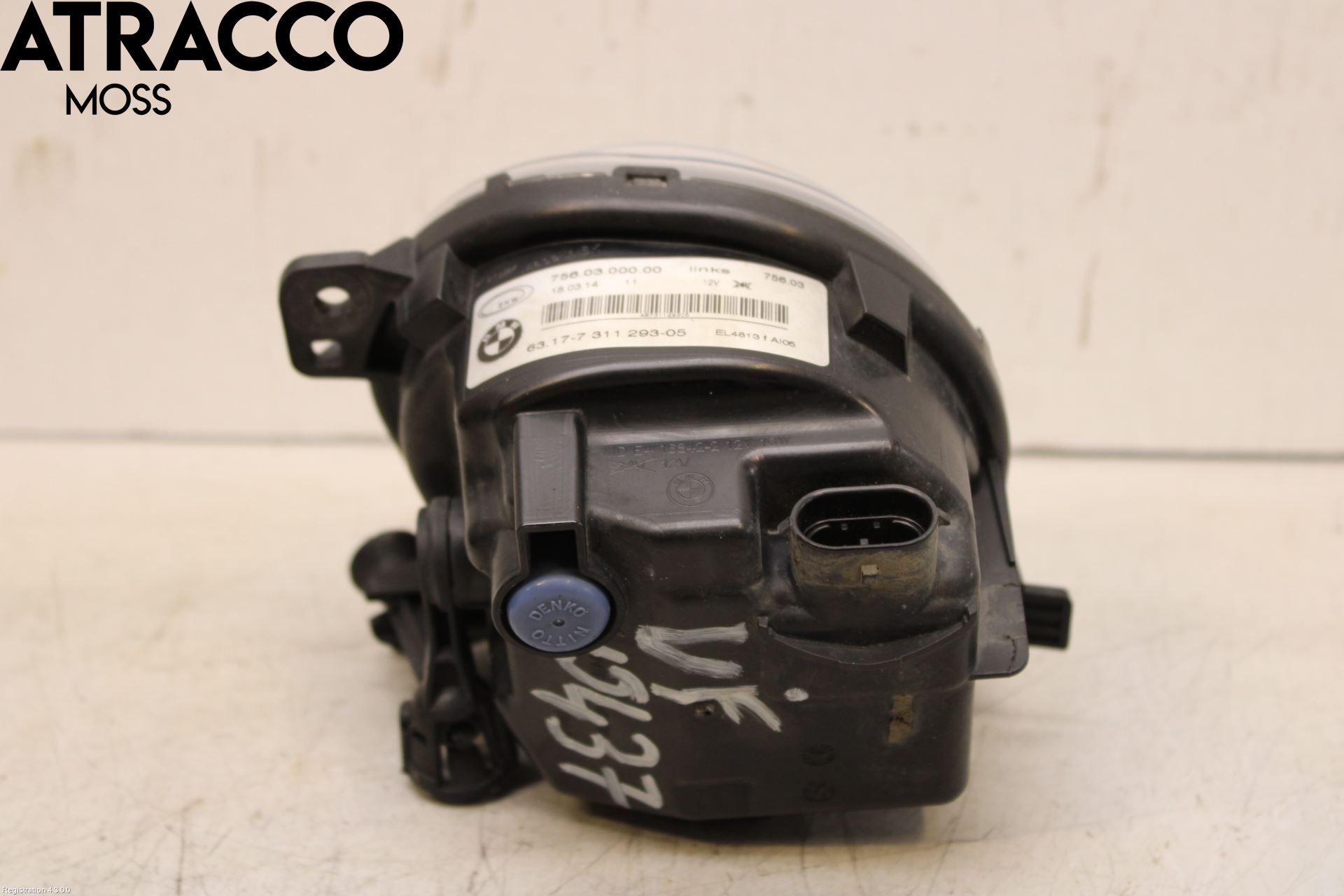 BMW 5 F10/F11/F18 09-17 Frontlykt-Kurve-Tåkelys