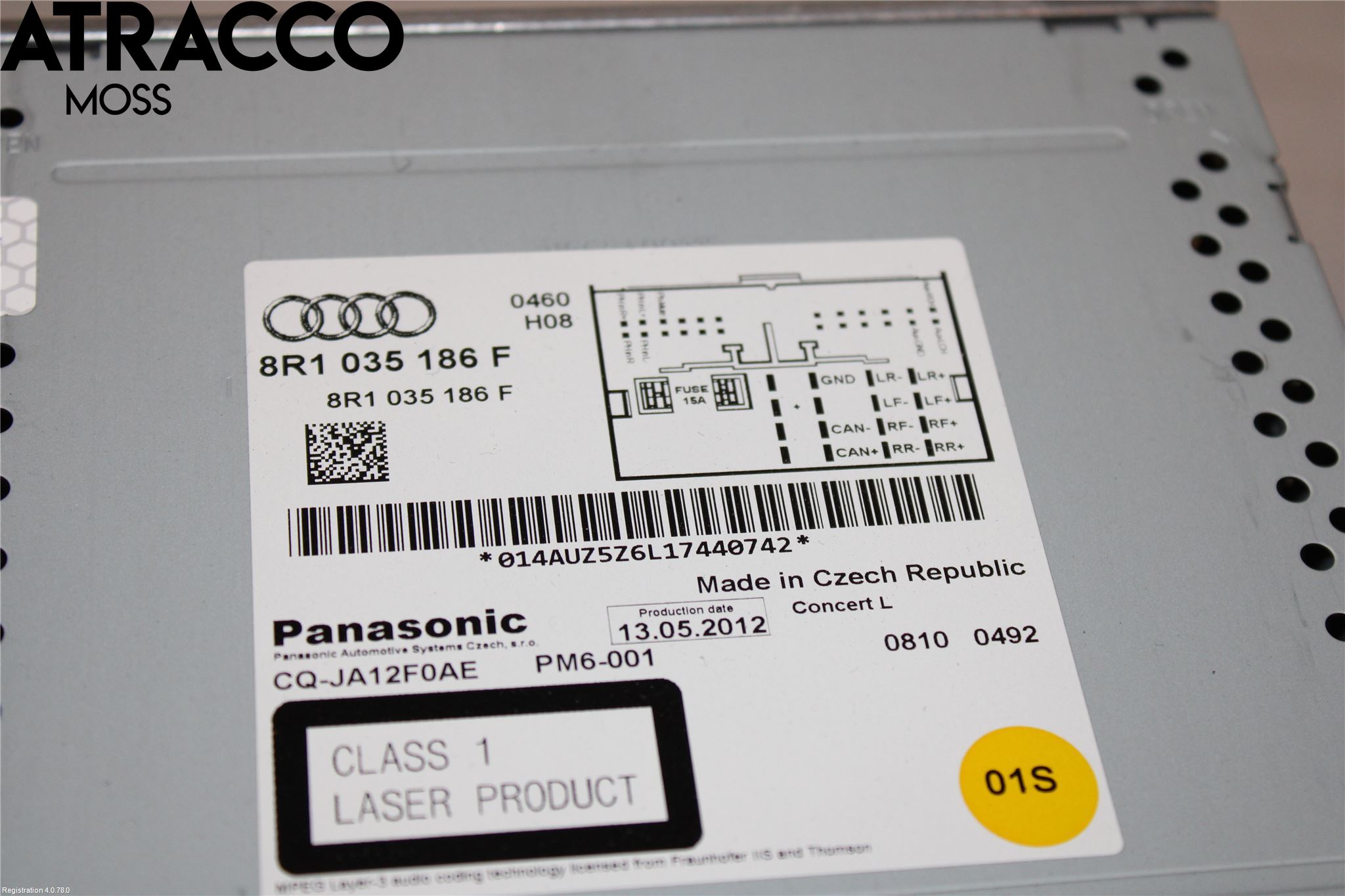 Audi A4/S4 08-11 Stereo Radio