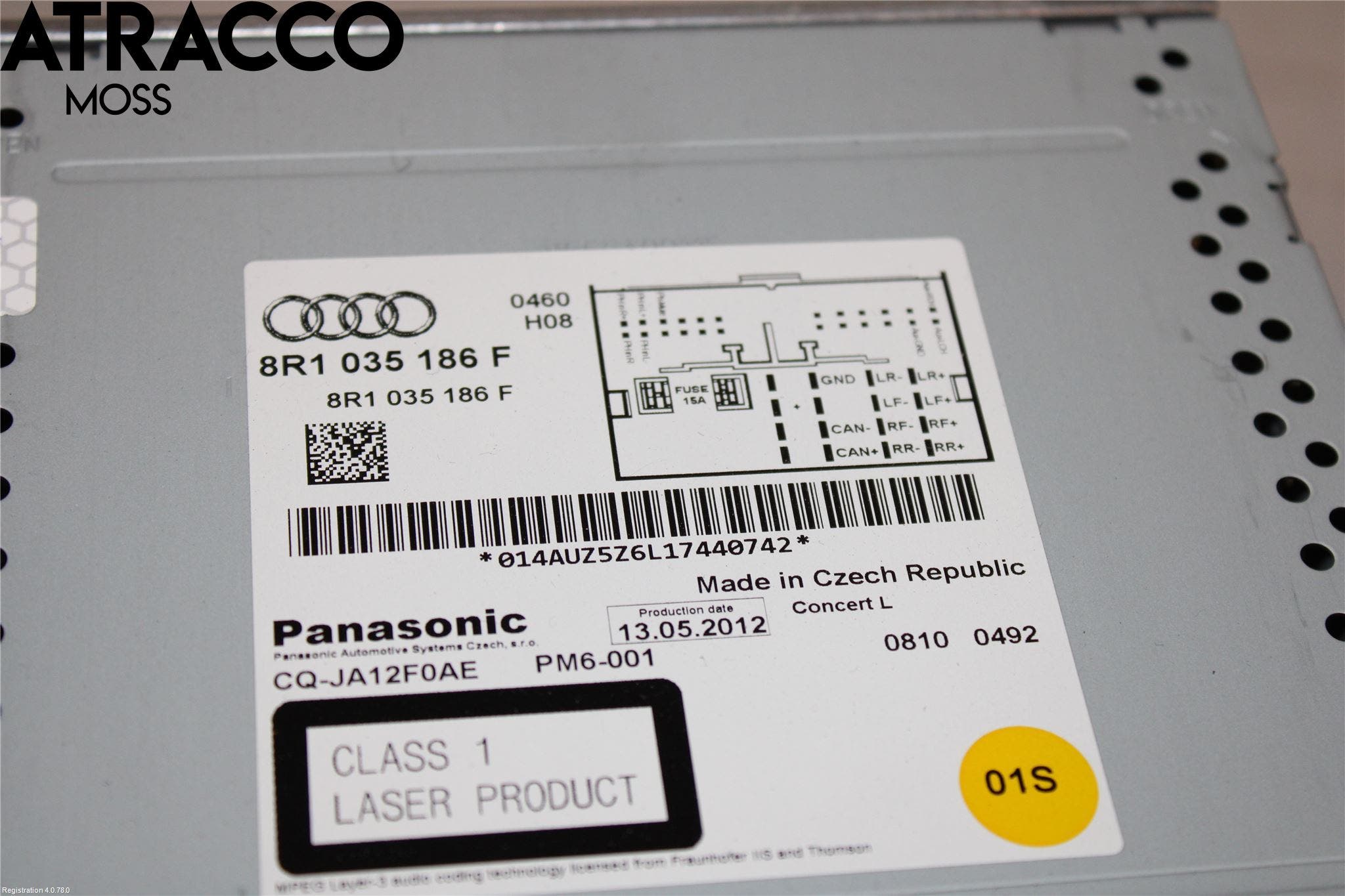 Audi A4/S4 08-11 Stereo Radio