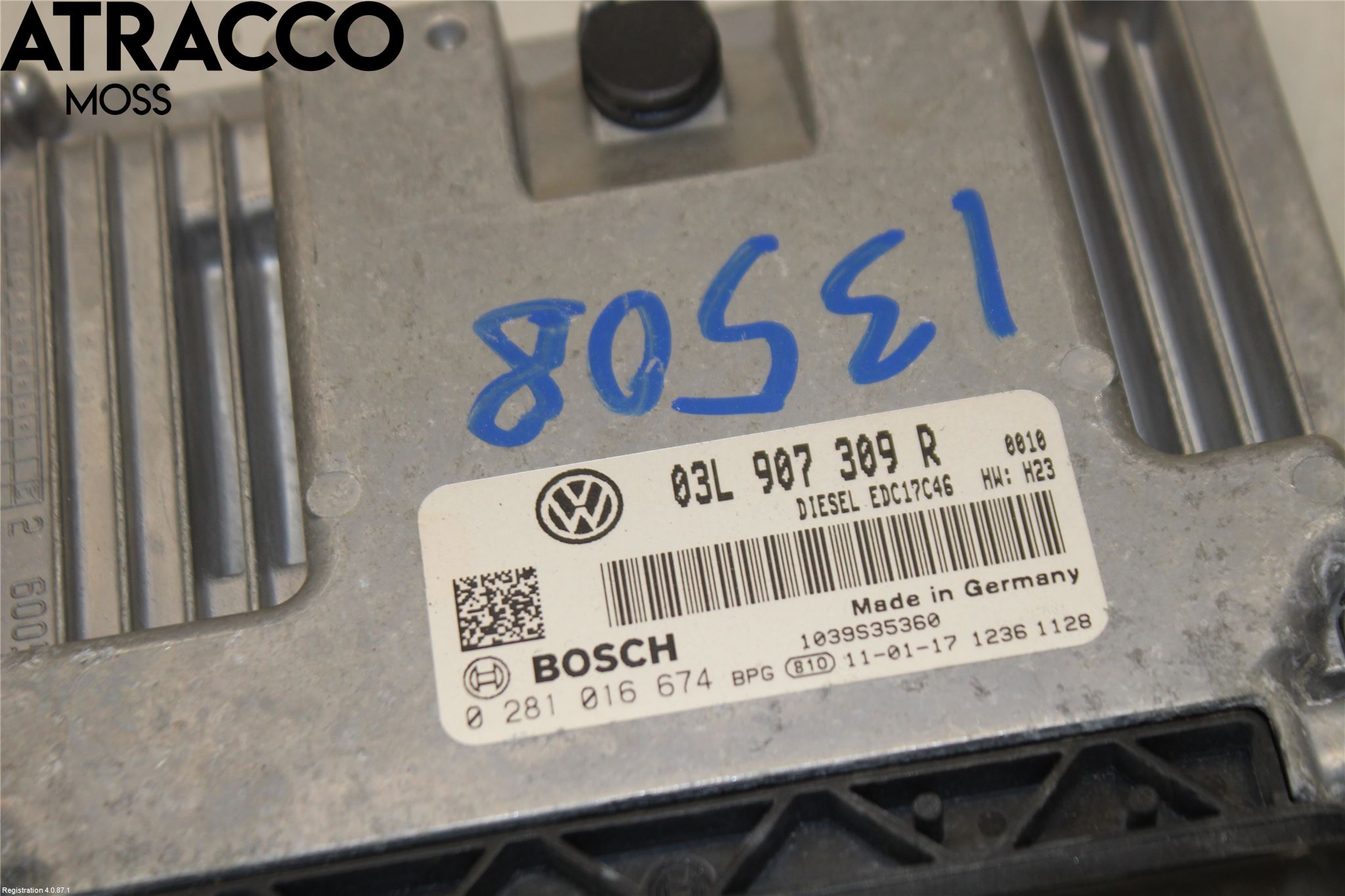 Volkswagen VW TIGUAN 07-16 Styreenhet Innsprøytning