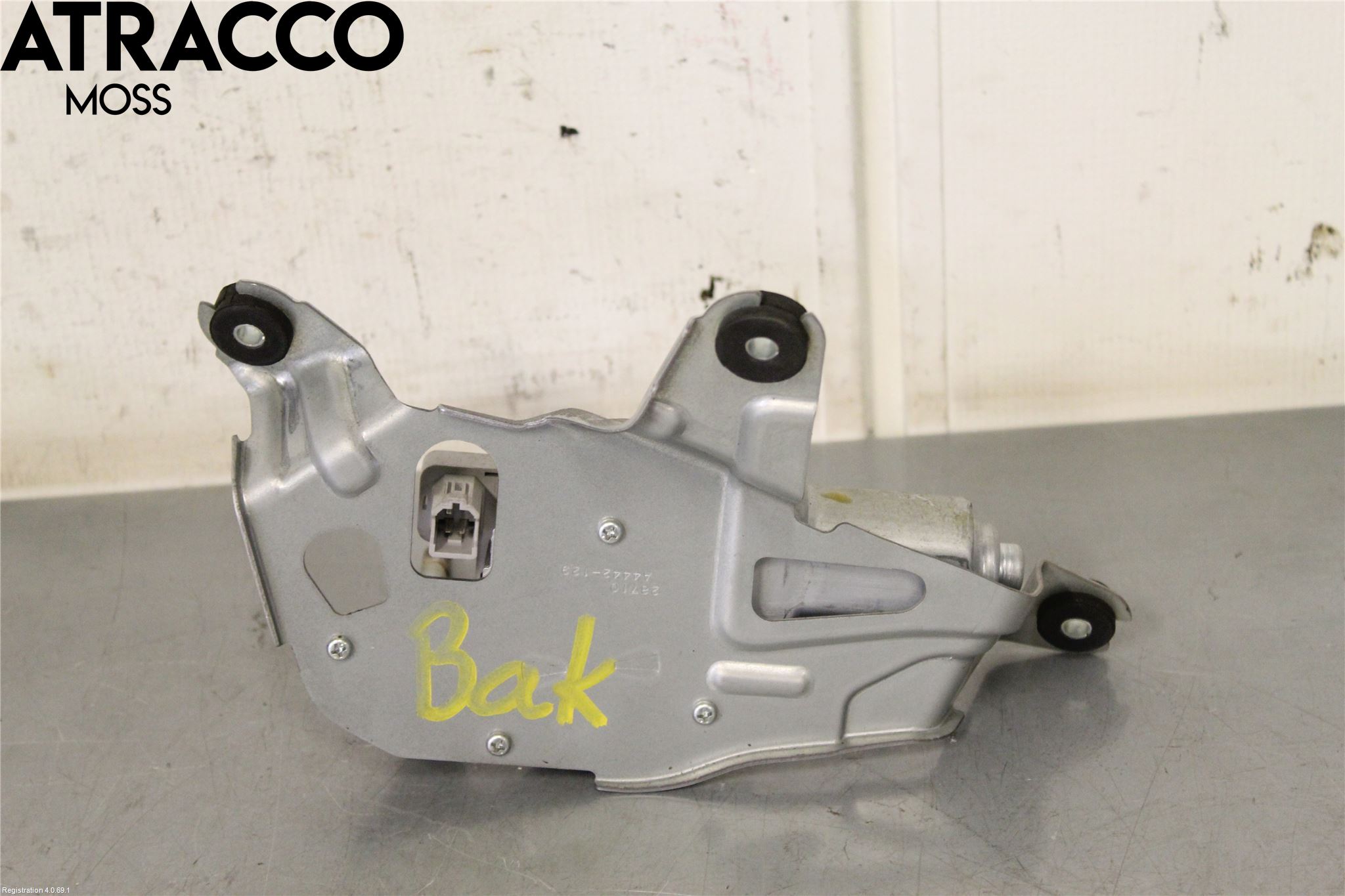 Nissan X-TRAIL 08-14 Viskermotor Bakluke