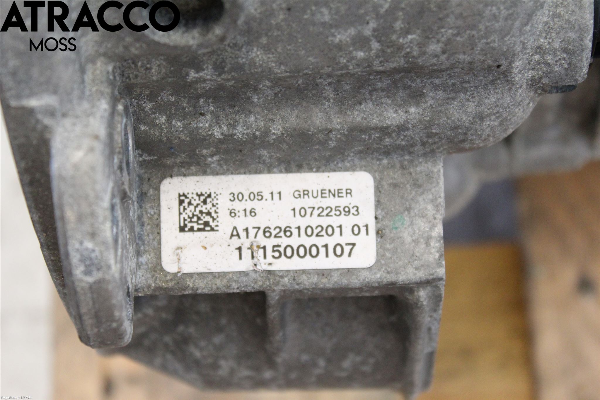Mercedes-Benz MB B-KLASS (W246/W242) 12-19 Gearkasse 6 Trinn