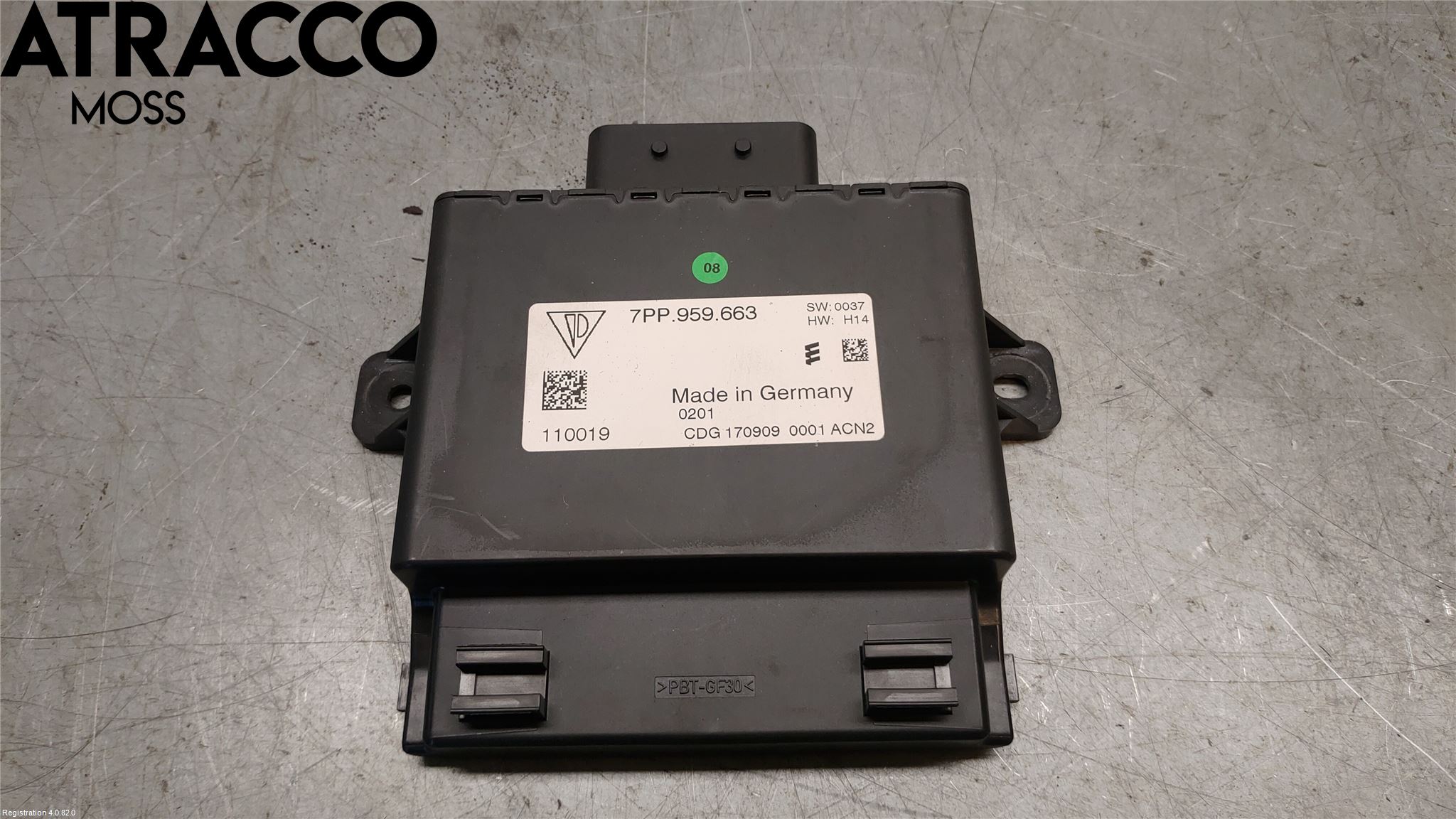 Porsche PANAMERA 09- Styreenhet Øvrig