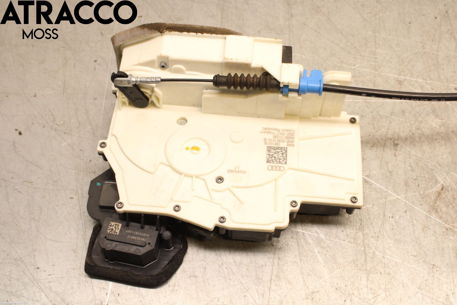 Porsche TAYCAN 20- Dørlås - Låsekasse