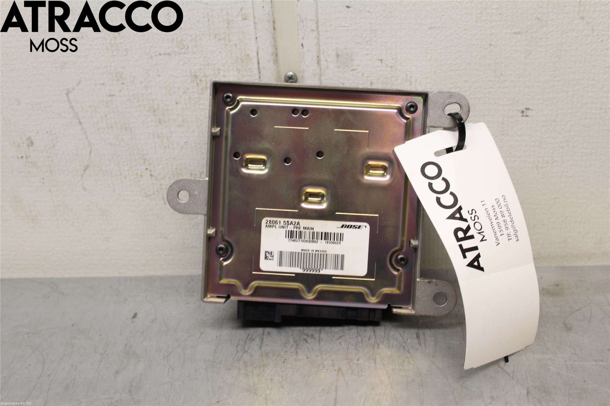 Nissan LEAF 18- Styreenhet Øvrig