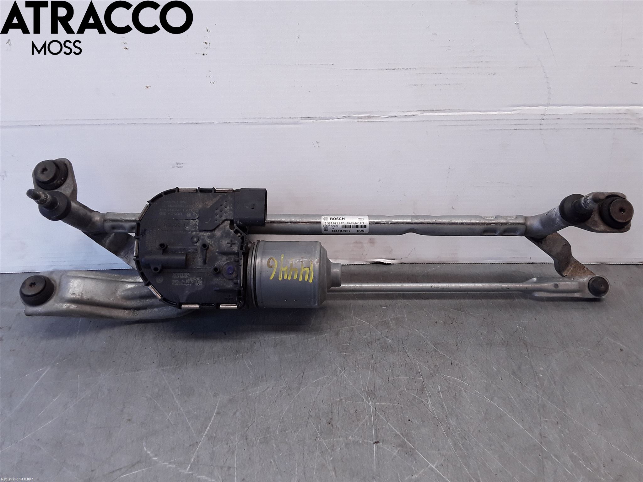 Volkswagen VW GOLF PLUS/CROSS GOLF 04-14 Viskermotor Frontrute