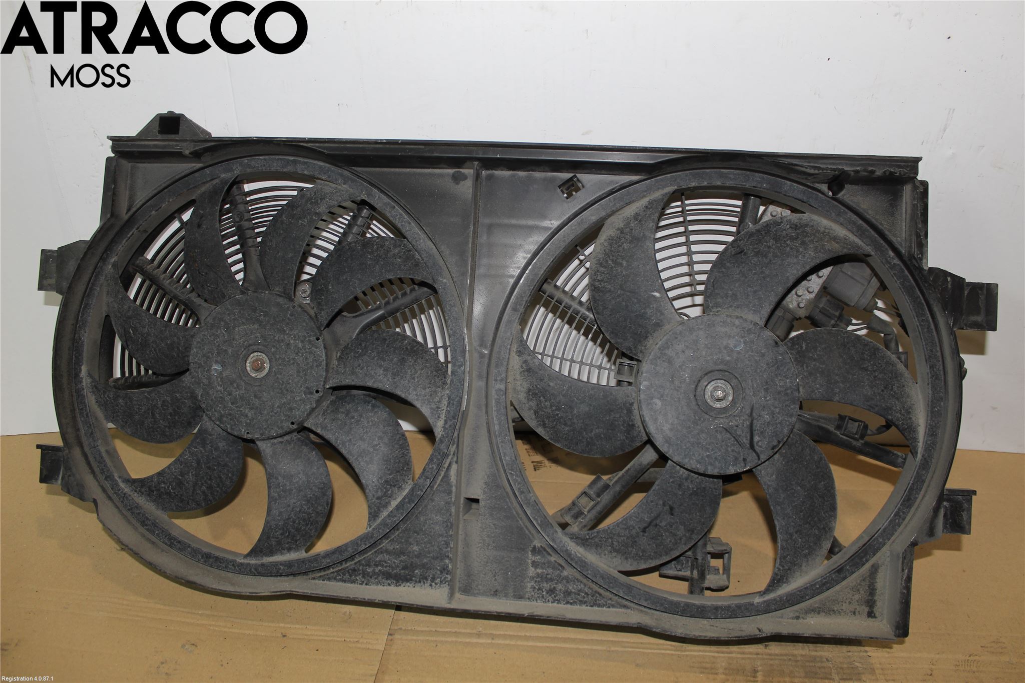 Nissan LEAF 11-17 Kjølevifte-Radiator Hus-Kåpe