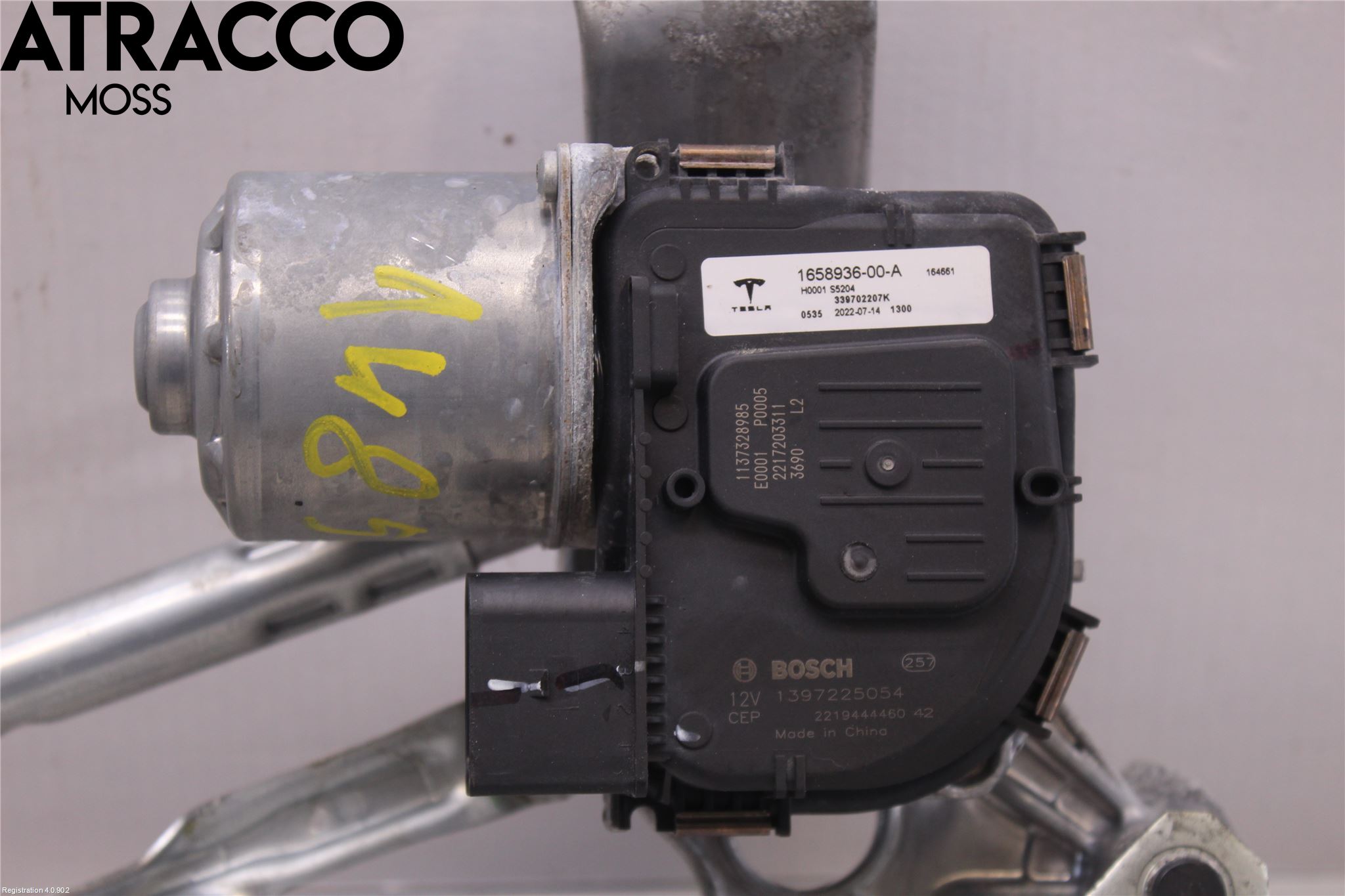 Tesla MODEL Y 21- Viskermotor Frontrute