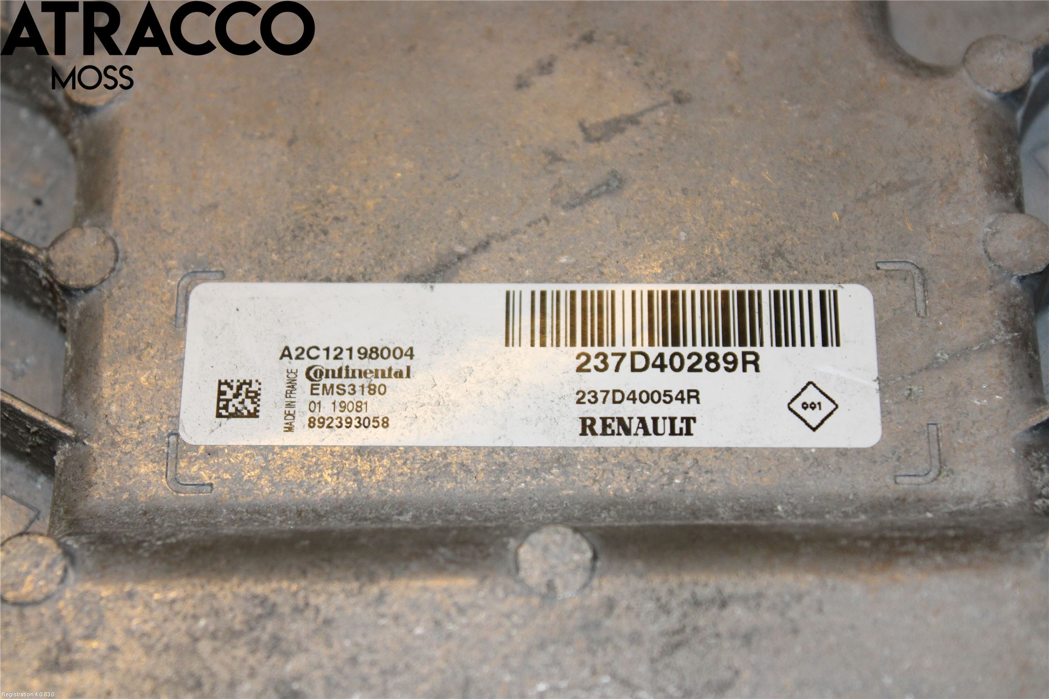 Renault ZOE/E-TECH 13- Styreenhet Innsprøytning