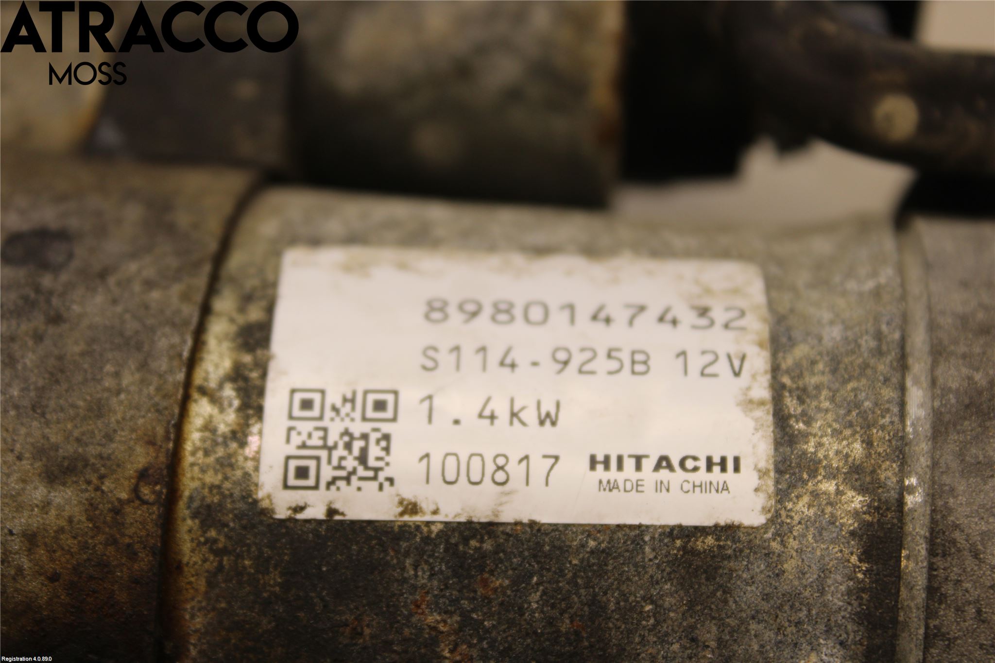 Opel ASTRA J 10-15 Startmotor Diesel