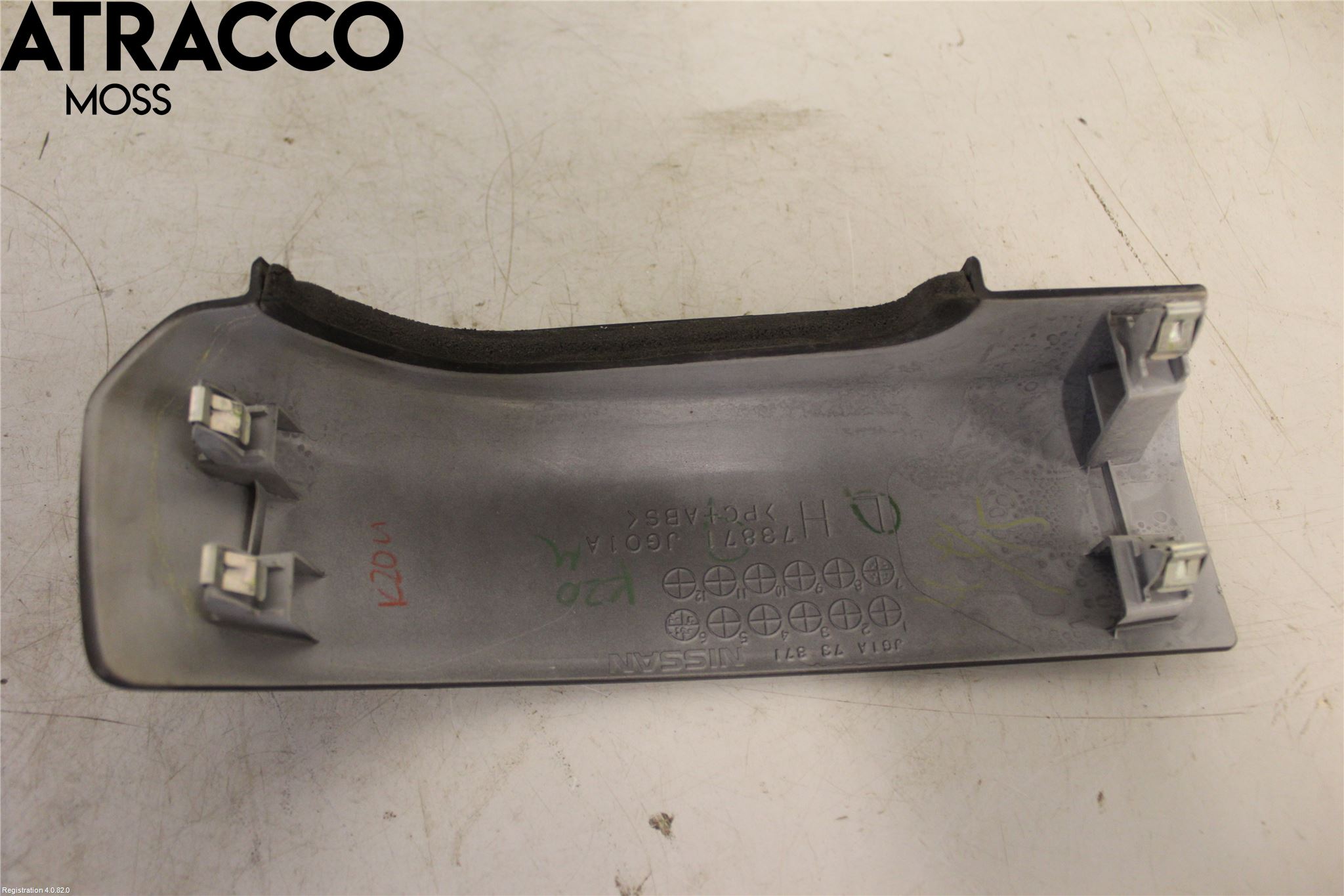 Nissan X-TRAIL 08-14 Takrails - Stativ