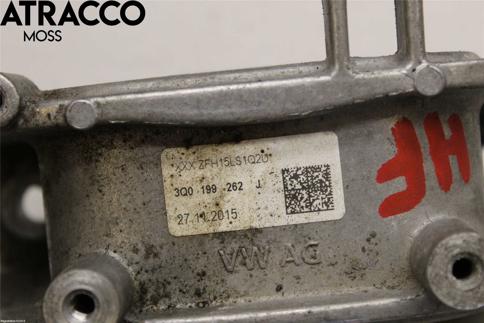 Skoda SUPERB 16-24 Motor Feste Stål-Alu