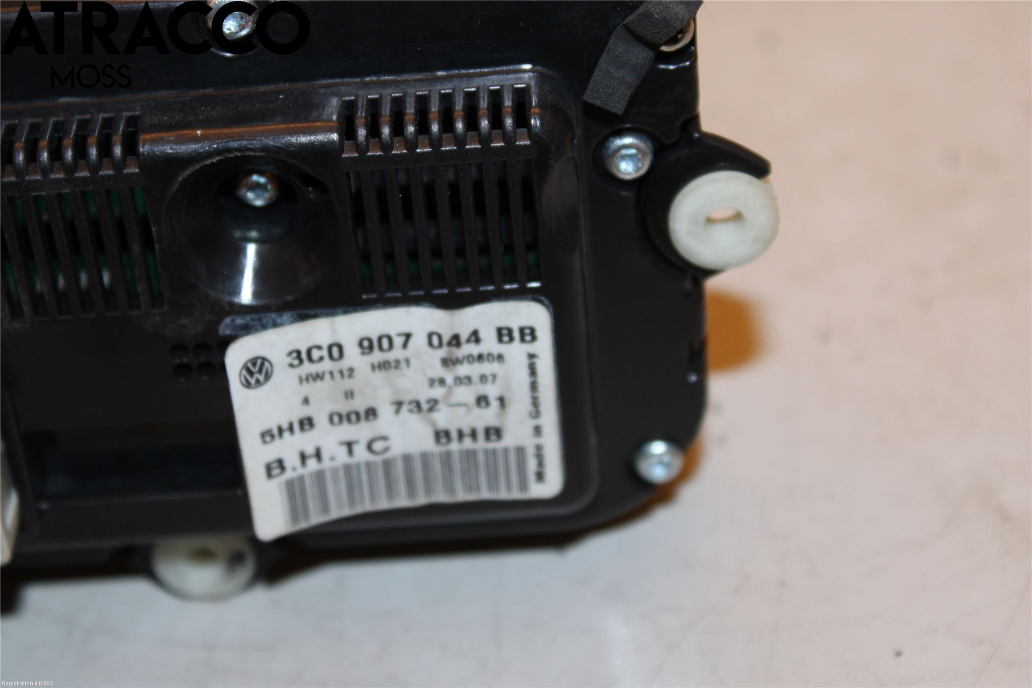 Volkswagen VW PASSAT 05-11 Varme Ac Betjening-Display