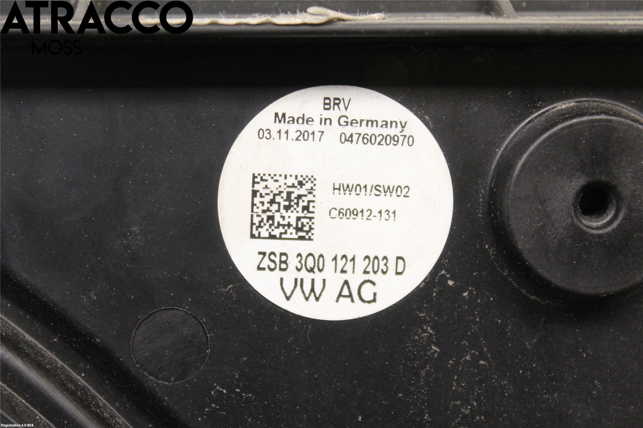 Audi A3/S3 8V 13-20 Kjølevifte Elektrisk