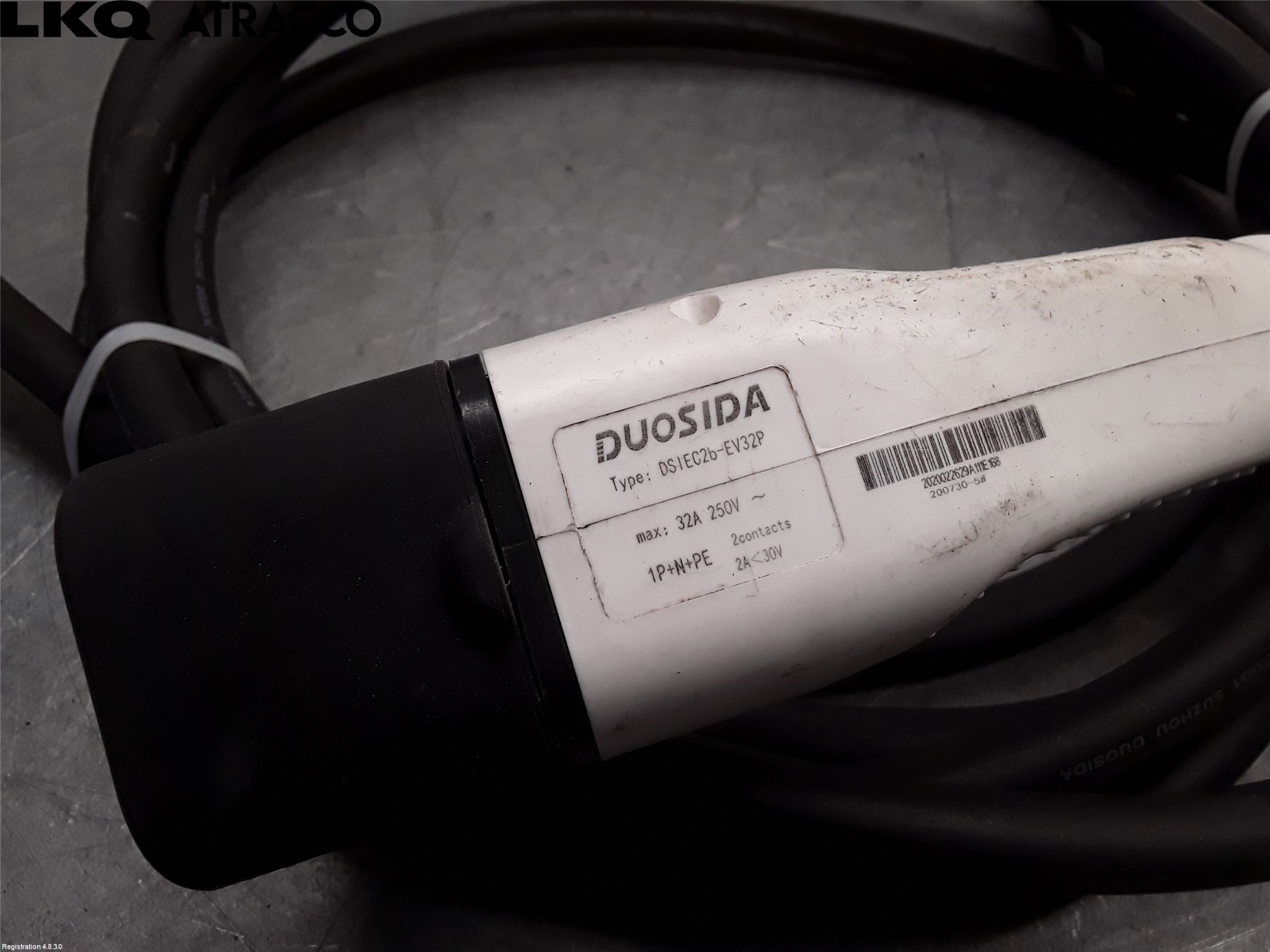 MG ZS EV 20- Laddkabel Elbil