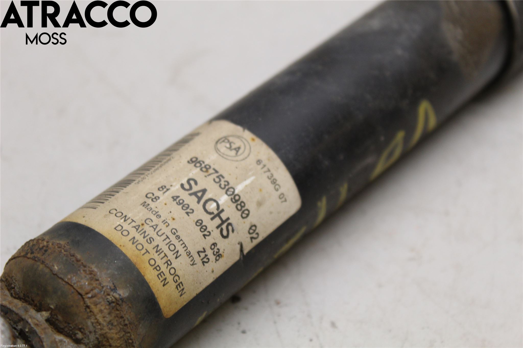 Peugeot PARTNER 16-18 Støtdemper Bak