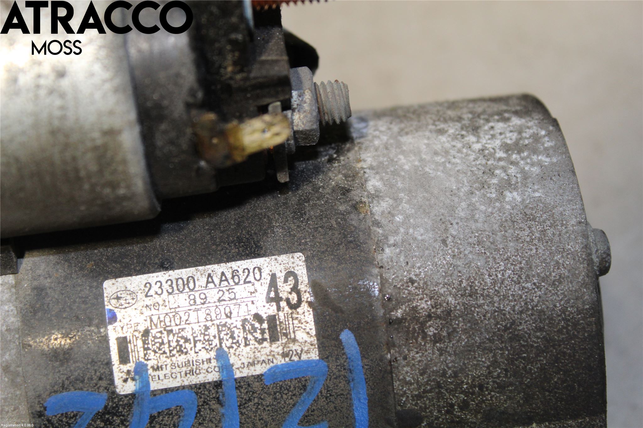 Subaru FORESTER SH  08-13 Startmotor Diesel