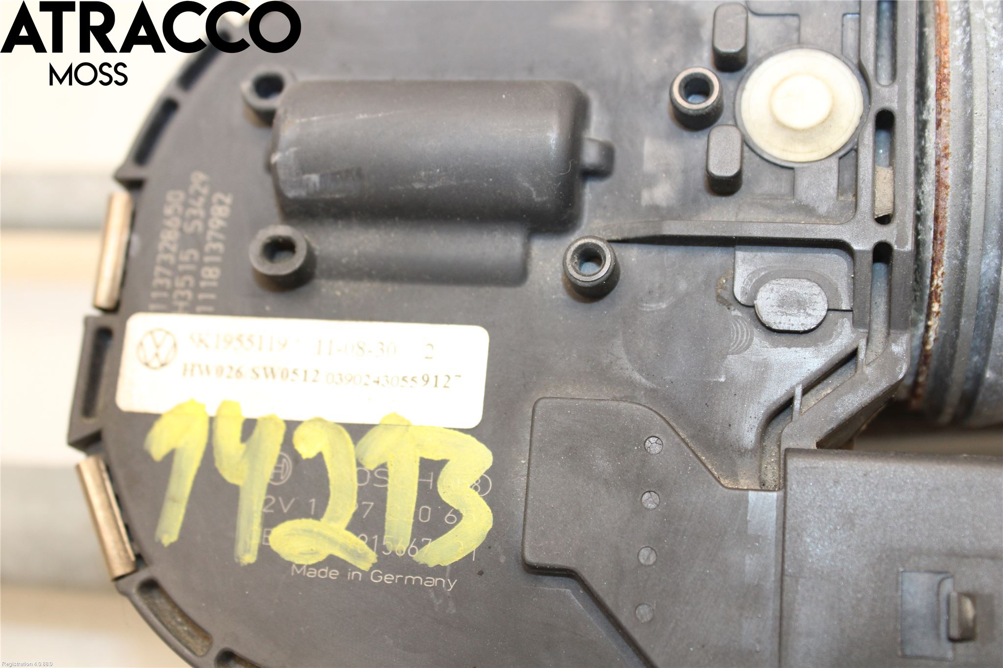 Volkswagen VW GOLF VI 09-13 Viskermotor Frontrute