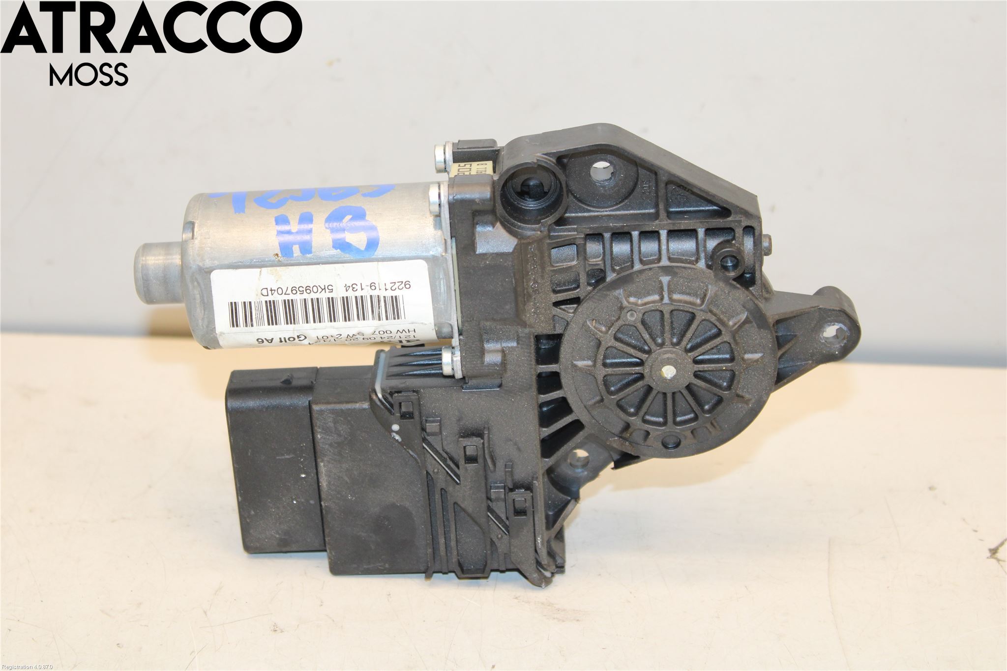 Volkswagen VW GOLF VI 09-13 Vindusheismotor