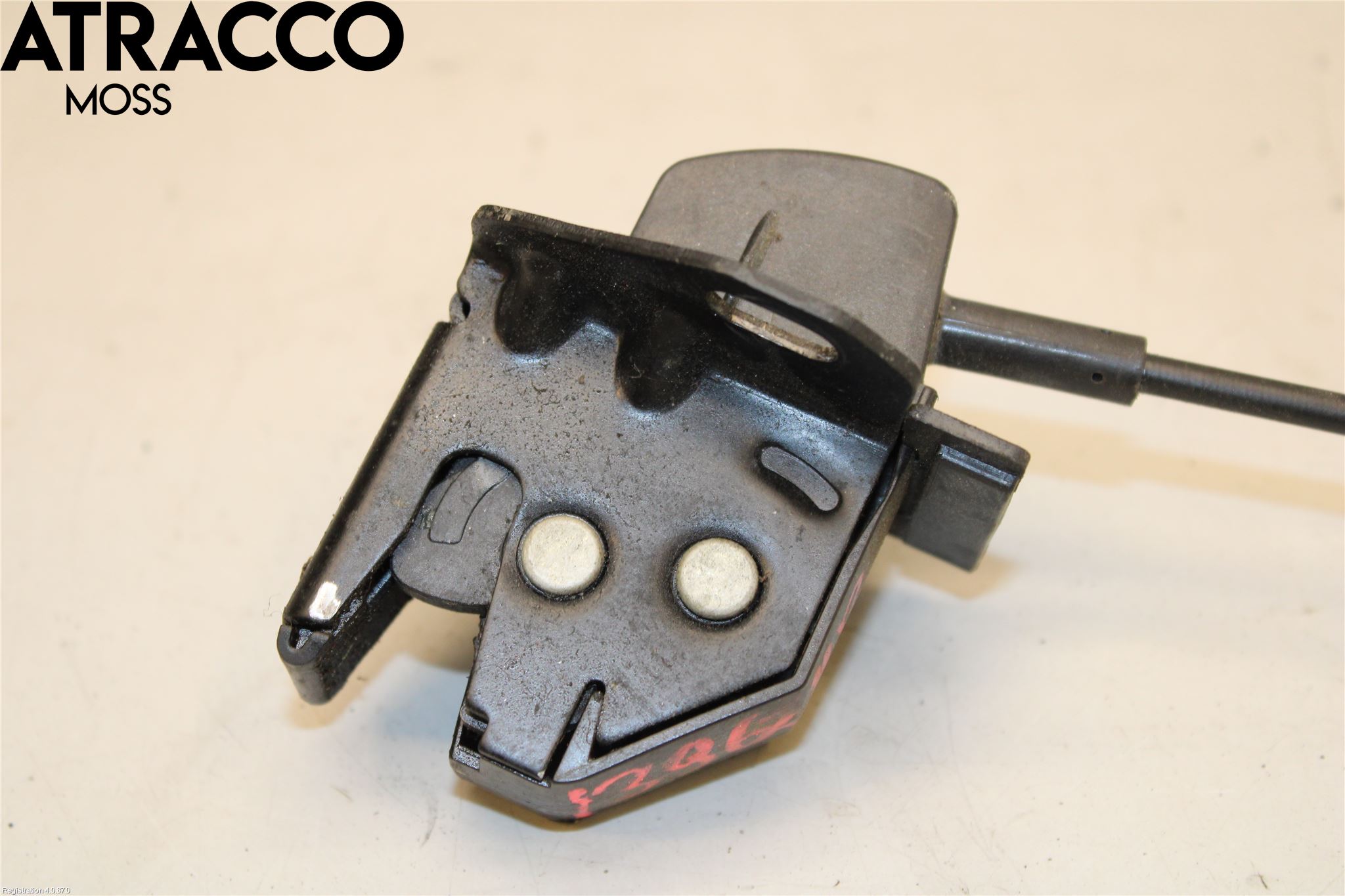 Renault KANGOO II 08-14 Bakluke-Lokk Låsekasse