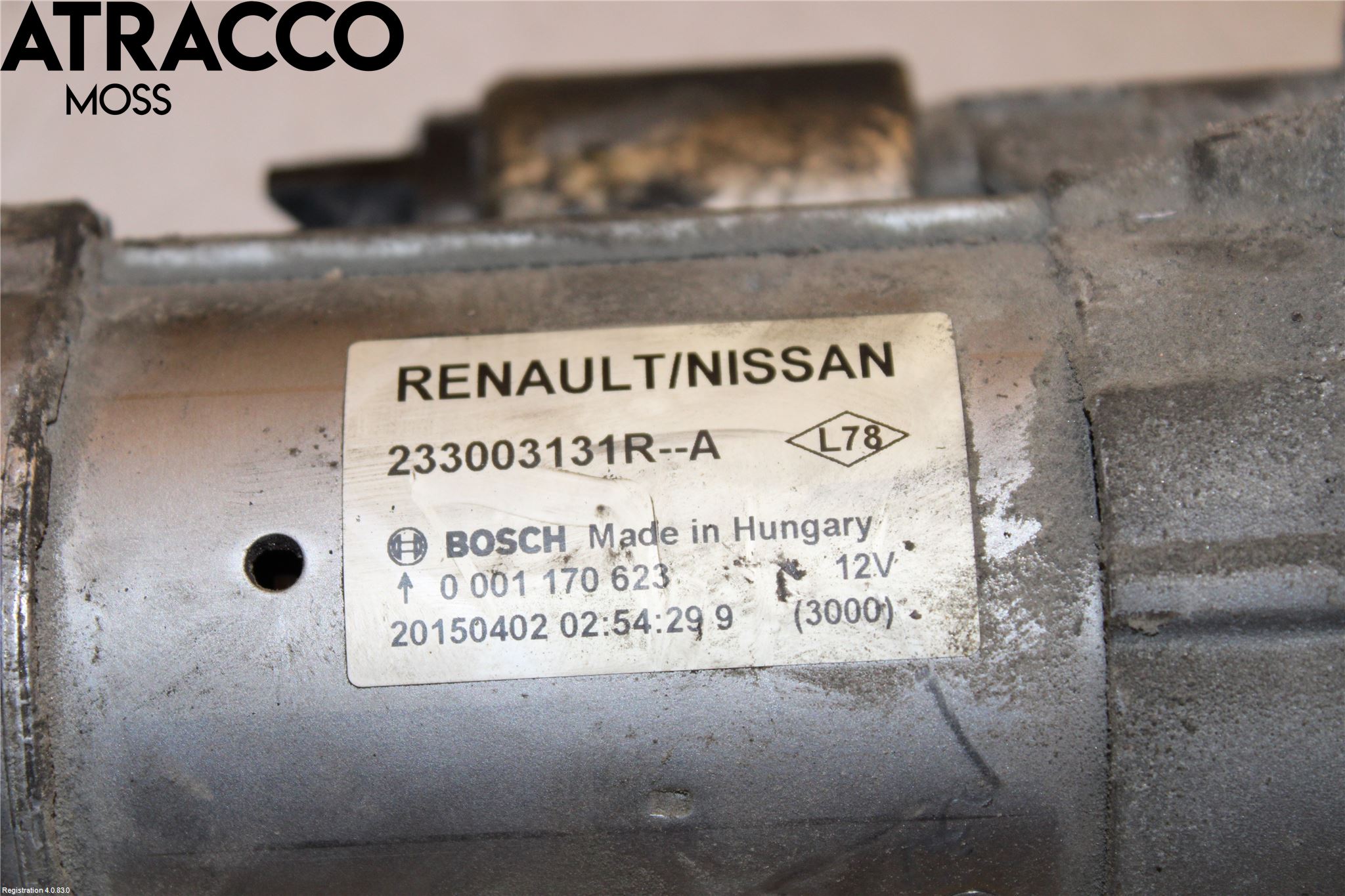 Nissan X-TRAIL 14-21 Startmotor Diesel