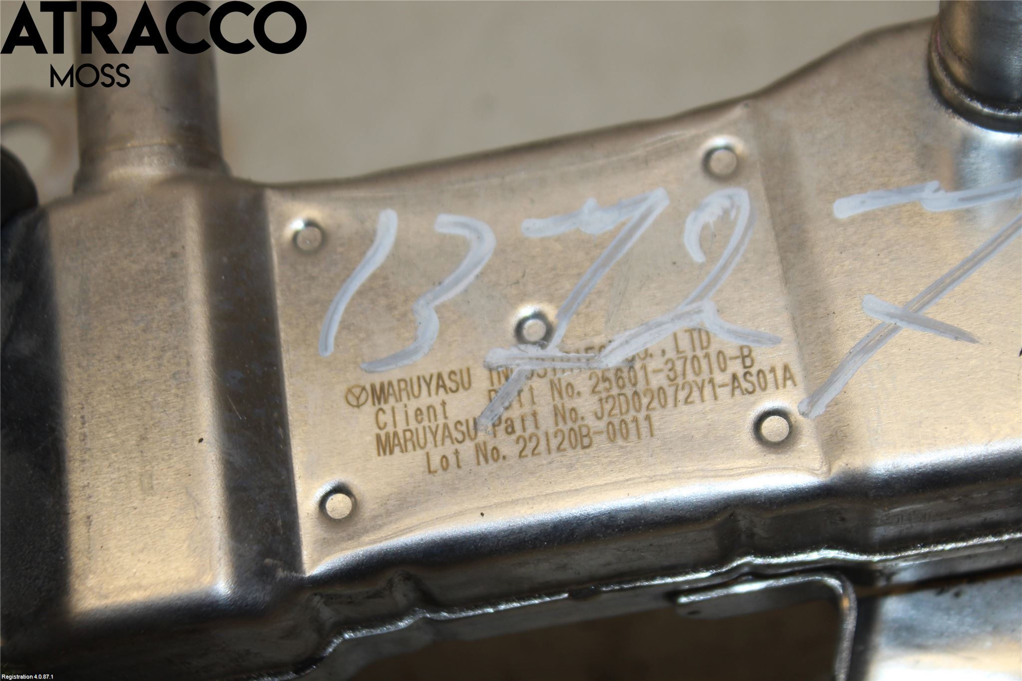 Toyota AURIS 13-19 Eksos Kjøler