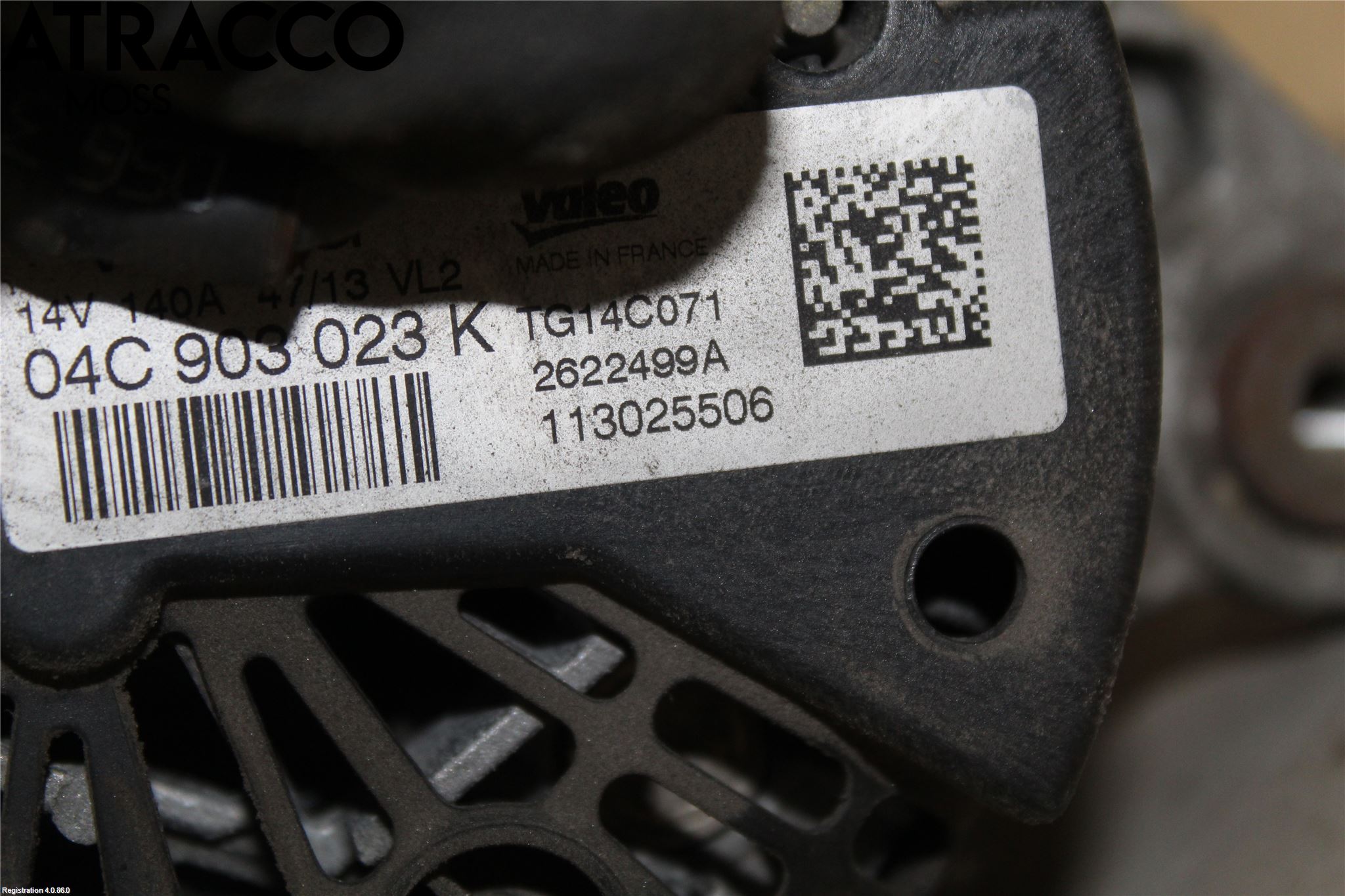 Volkswagen VW GOLF / E-GOLF VII 13-20 Dynamo