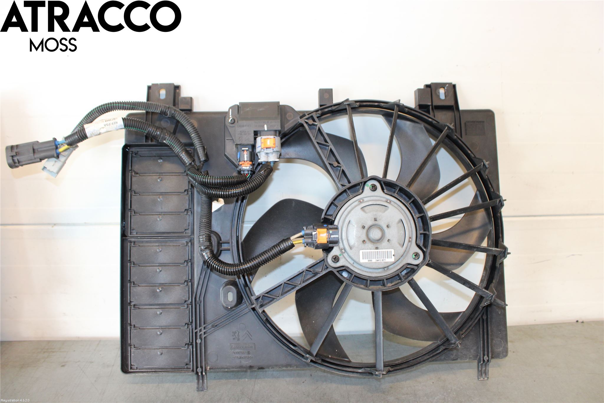 Peugeot 508 11-18 Kjølevifte Elektrisk