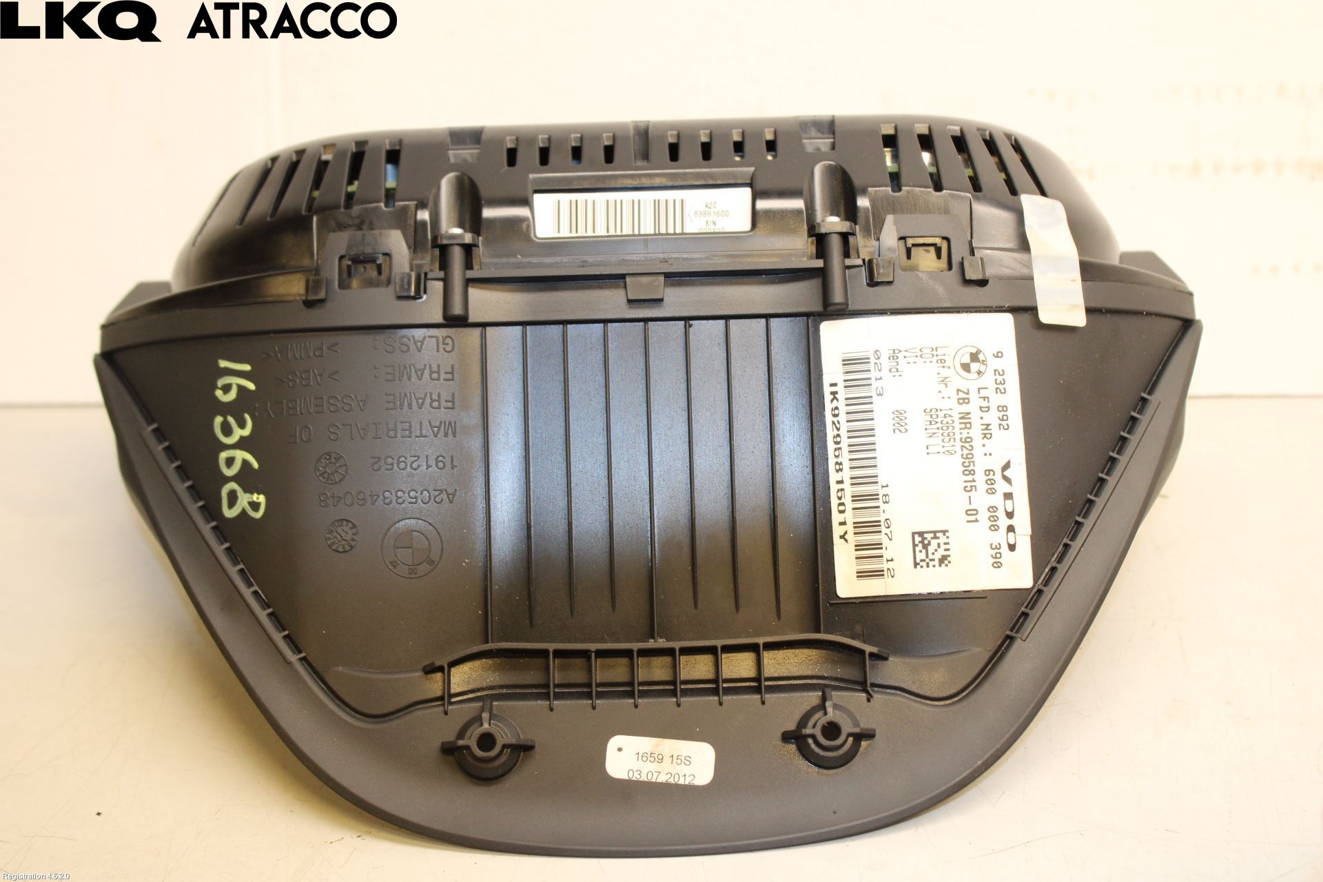 BMW 1 F20/F21 11-19 Instr Kombinert