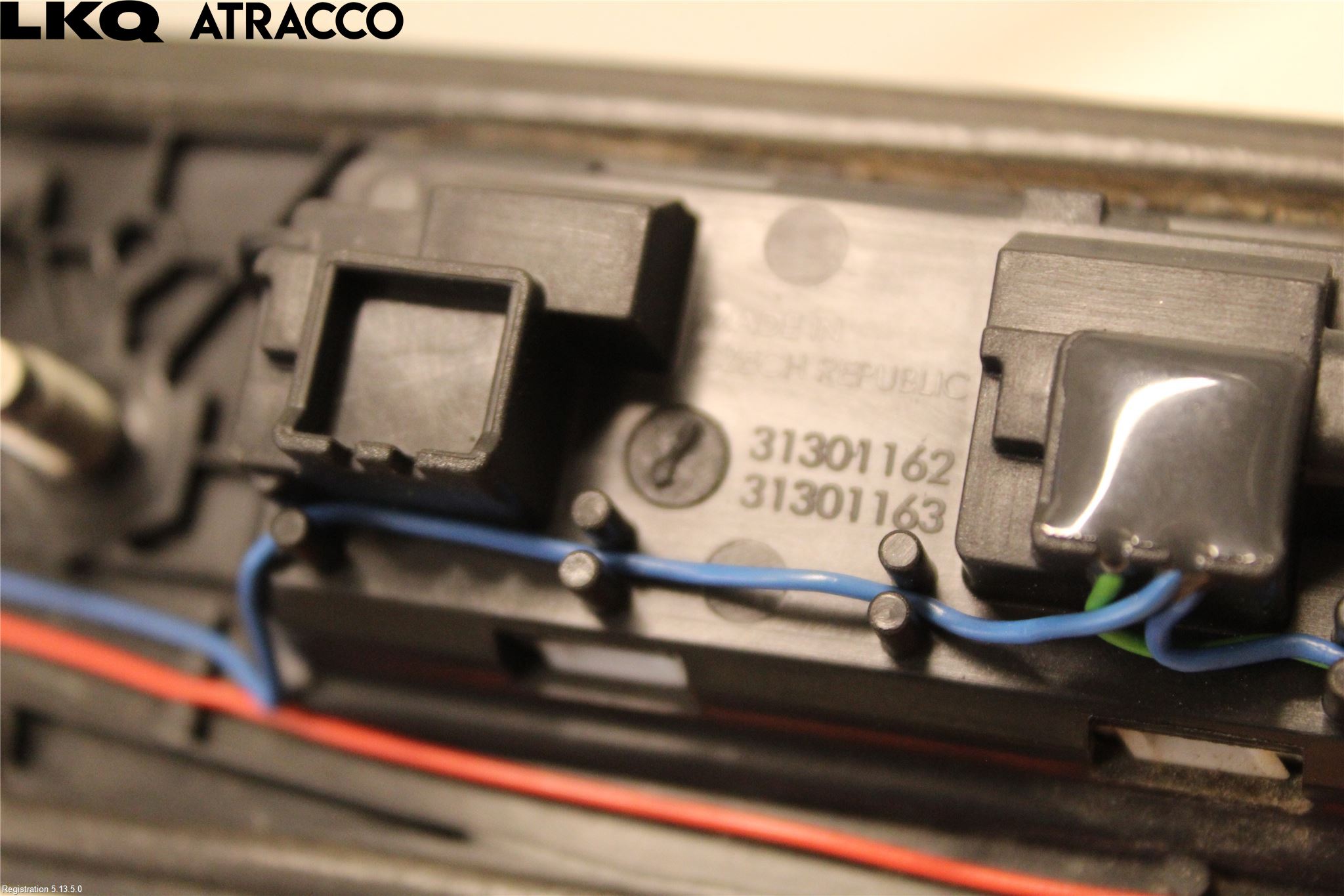 Volvo V70 14-16 Bakluke Handtak Ytre