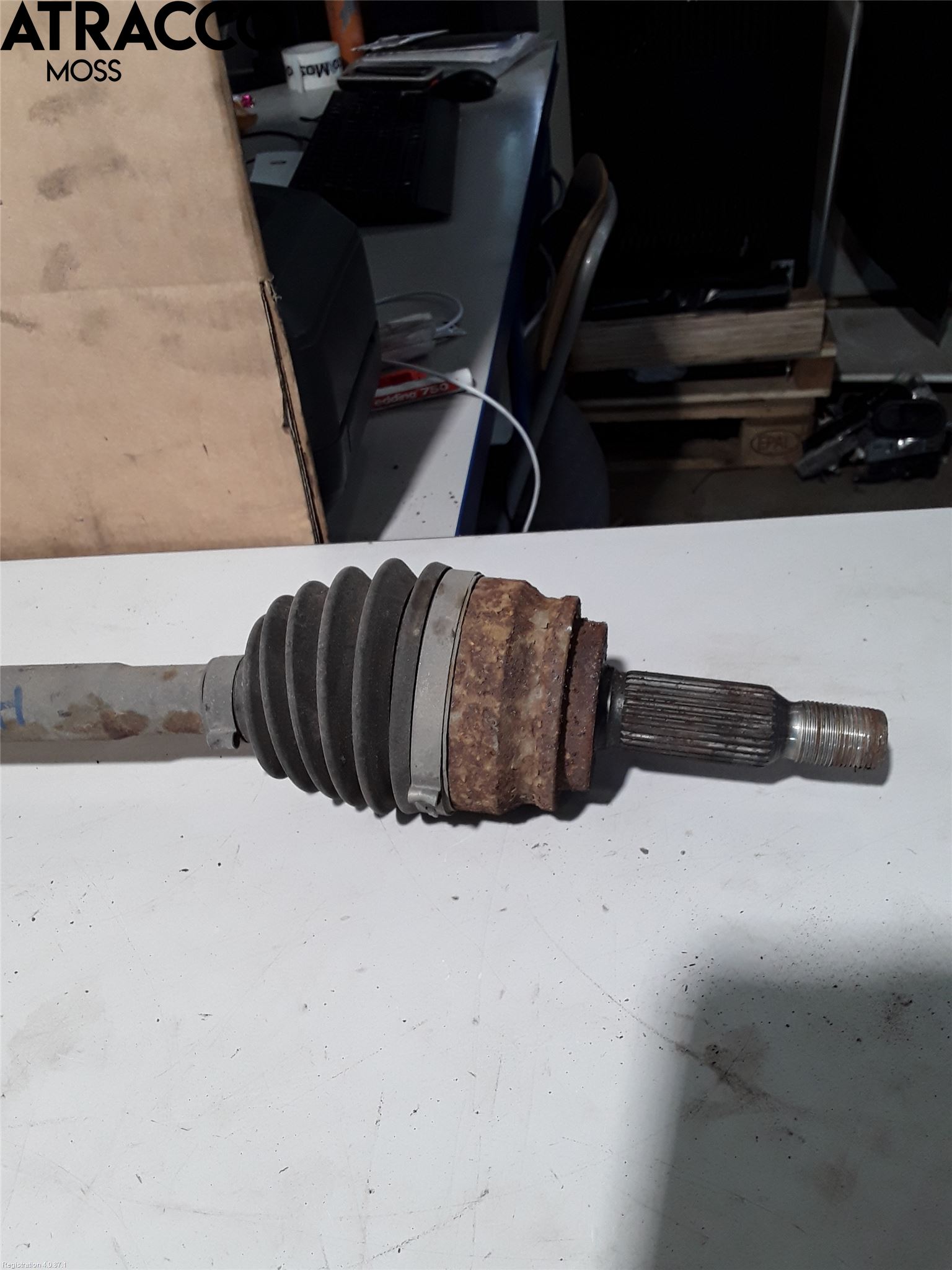 Mitsubishi ASX 10-22 Drivaksel Foran Kompl Høyre