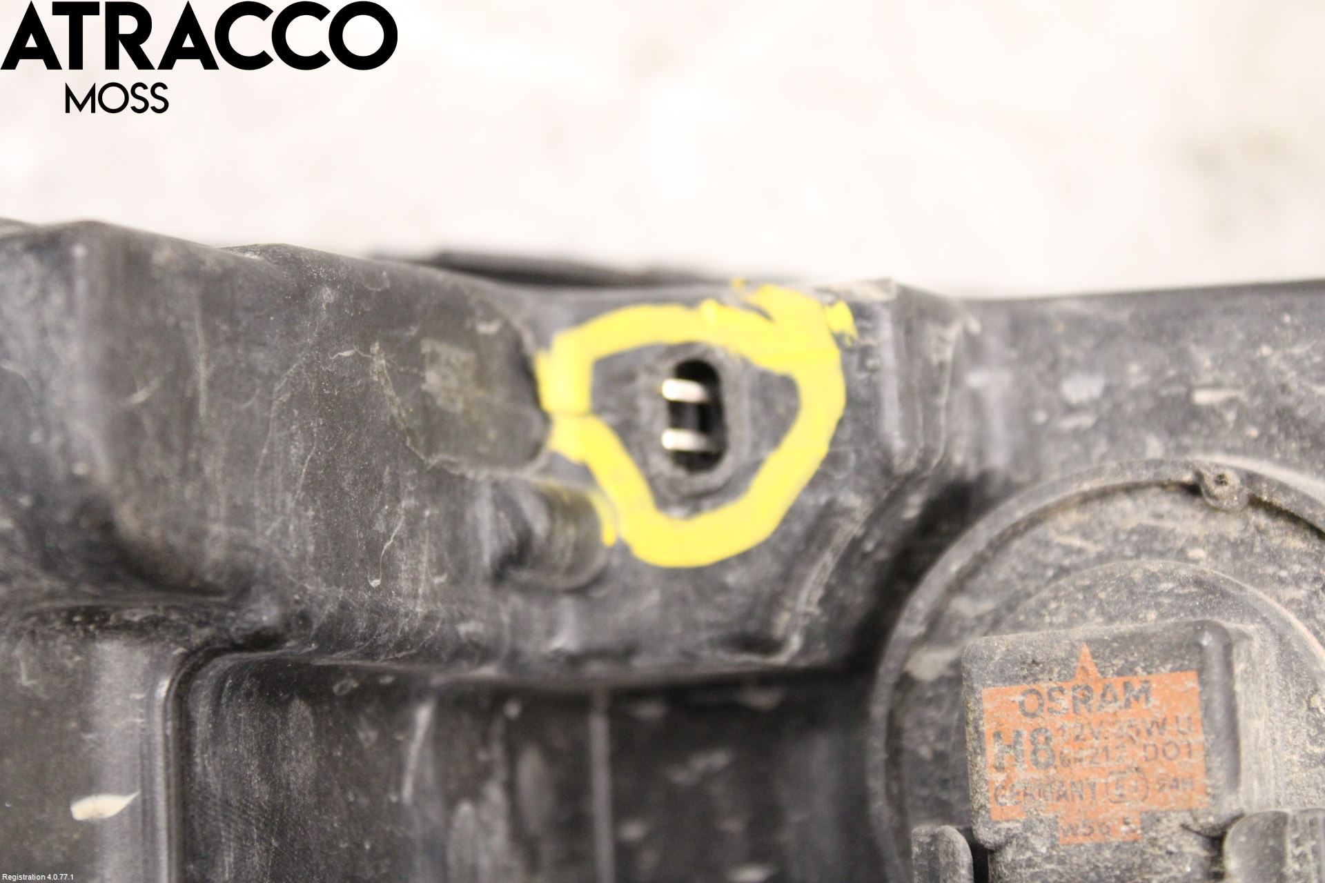 Skoda RAPID Frontlykt-Kurve-Tåkelys