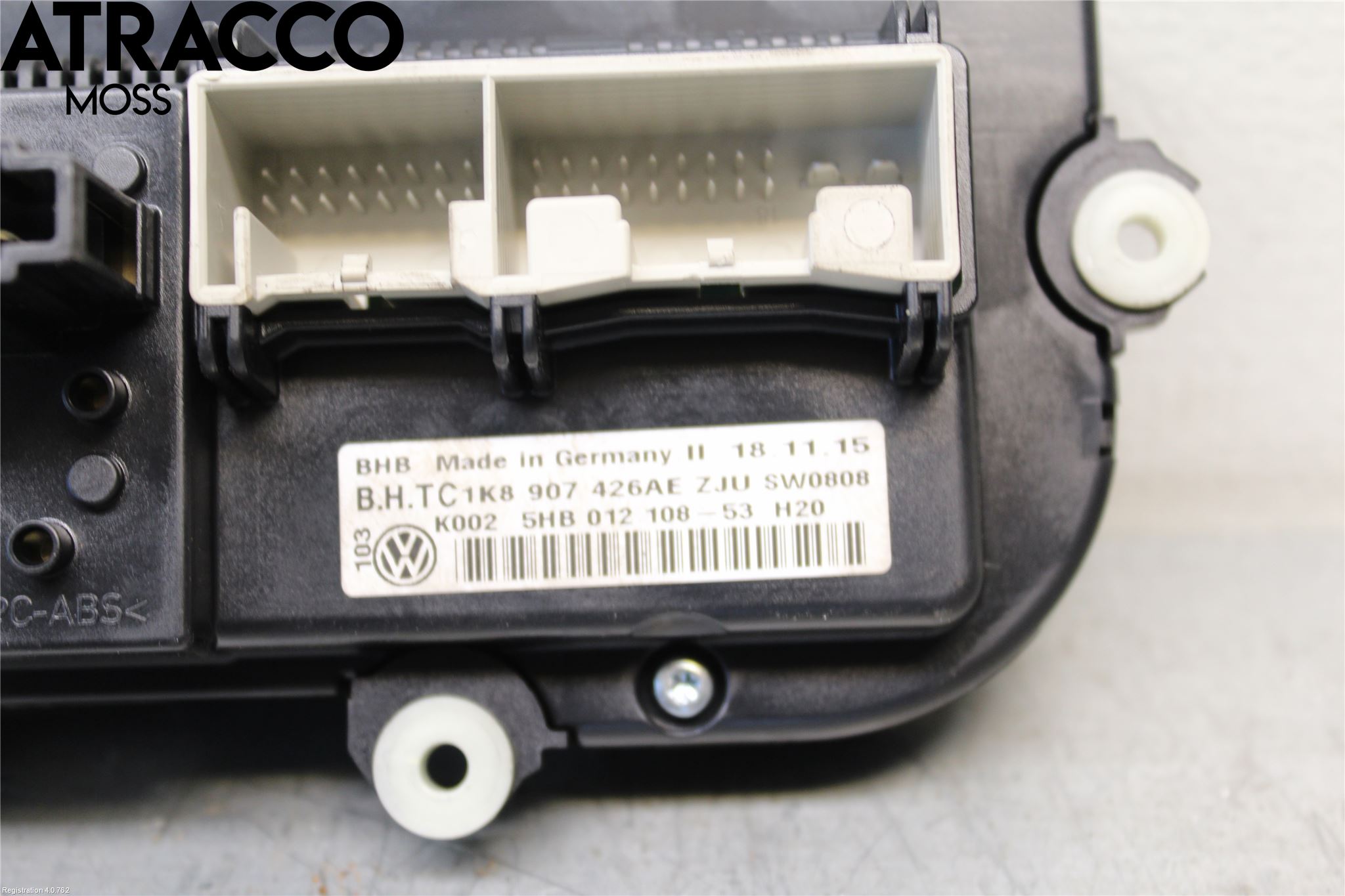 Volkswagen VW CADDY 16-20 Varme Ac Betjening-Display