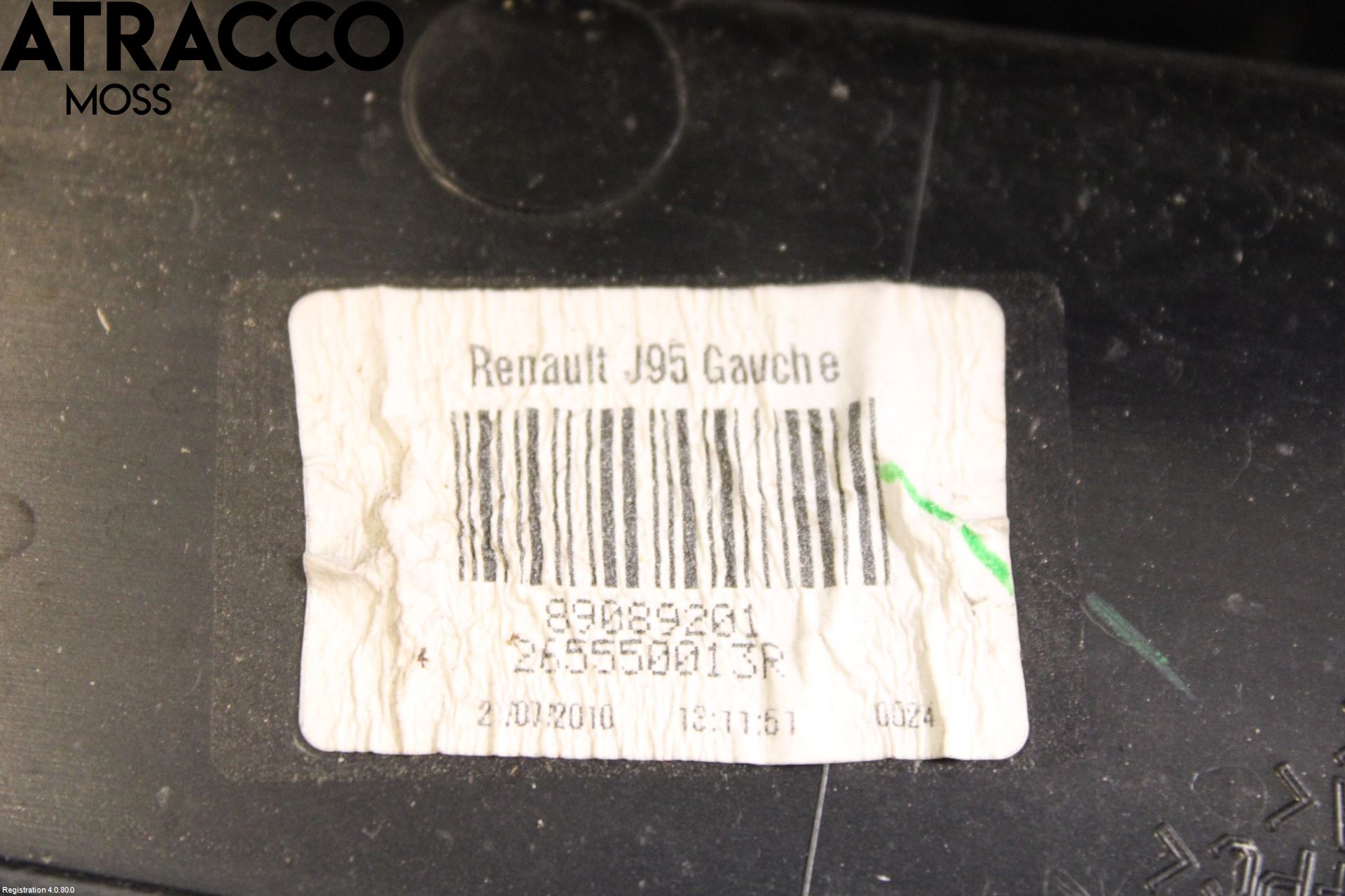 Renault SCÉNIC/GRAND 07-09 Baklykt Venstre