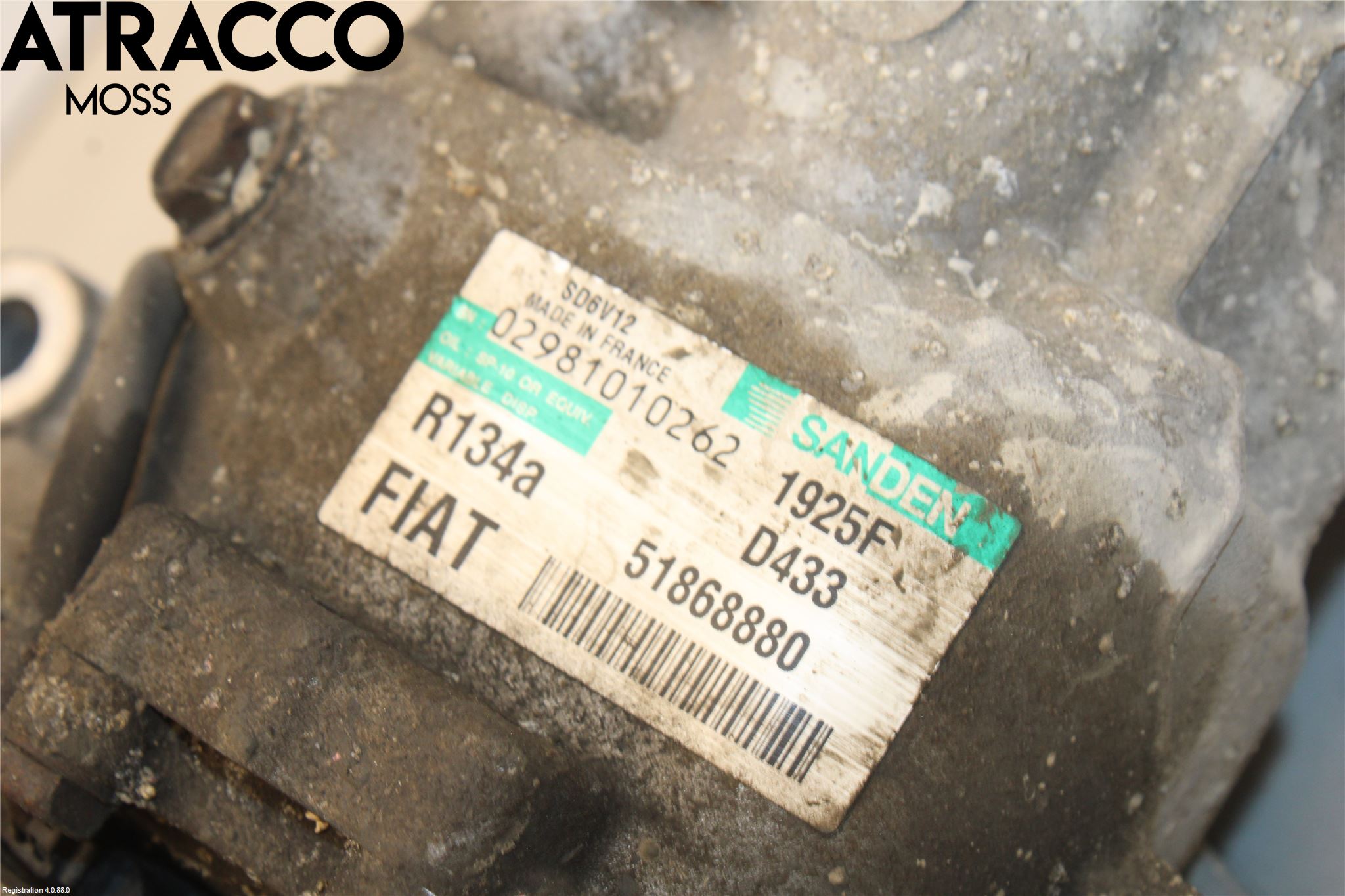 Fiat DOBLO CARGO Varme Ac Kompressor