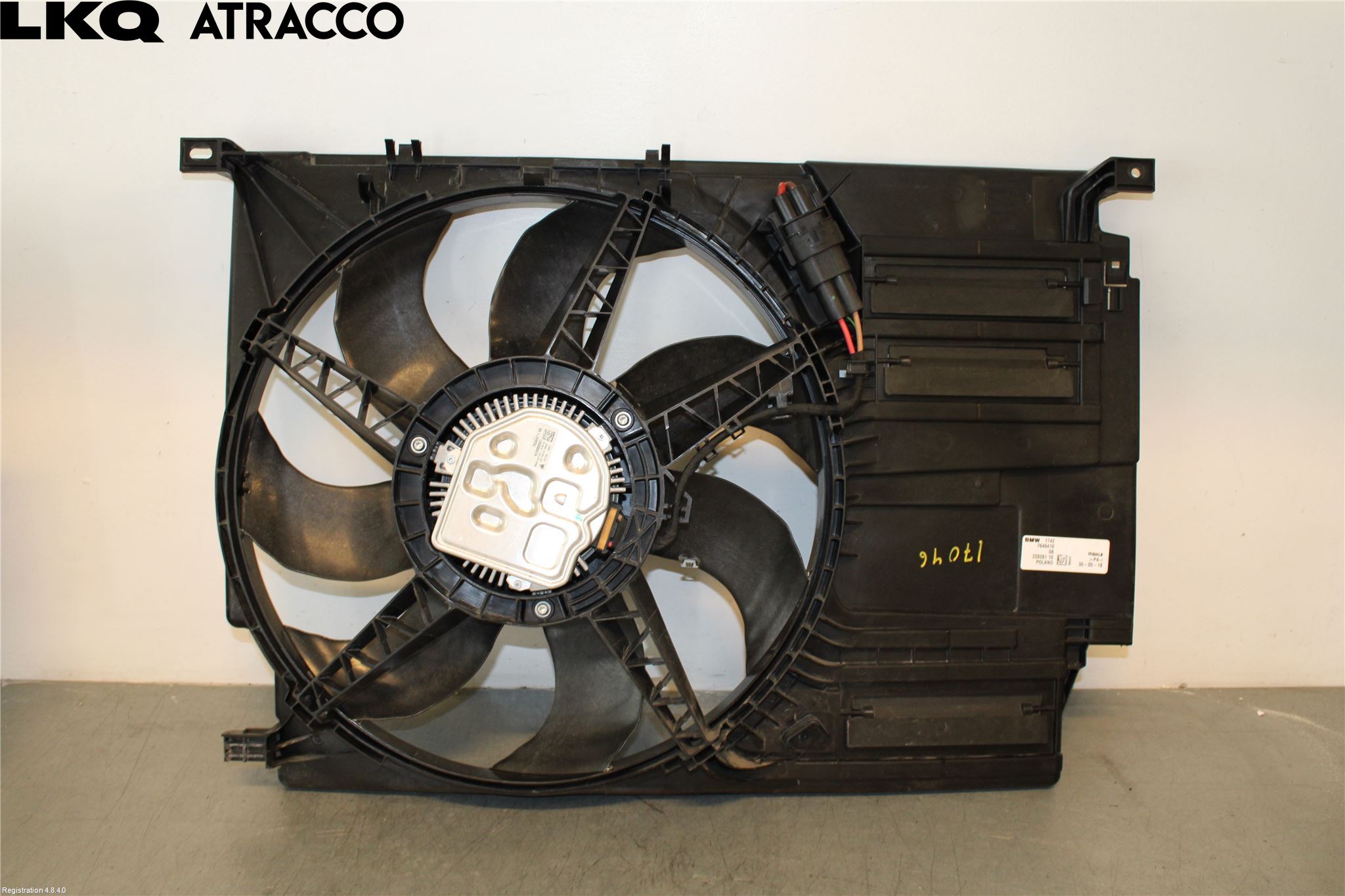 BMW 2 F45 Active Tourer 14-21 Kjølevifte Elektrisk