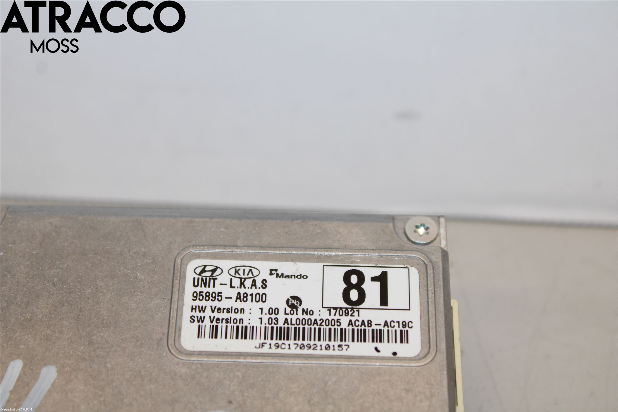 Kia OPTIMA 16-20 Sensor Kollisjonsbeskyttelse