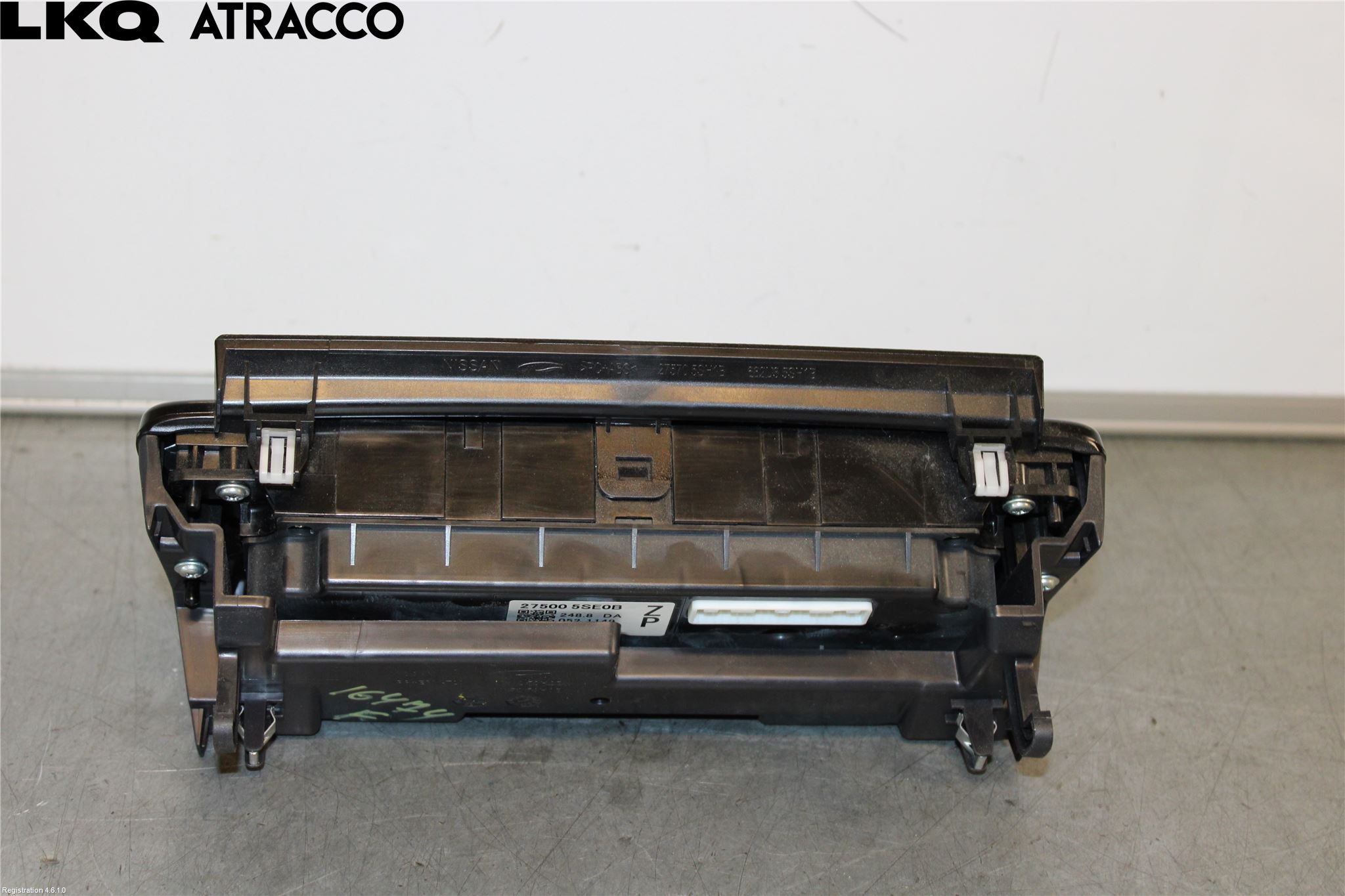 Nissan LEAF 18- Varme Ac Betjening-Display