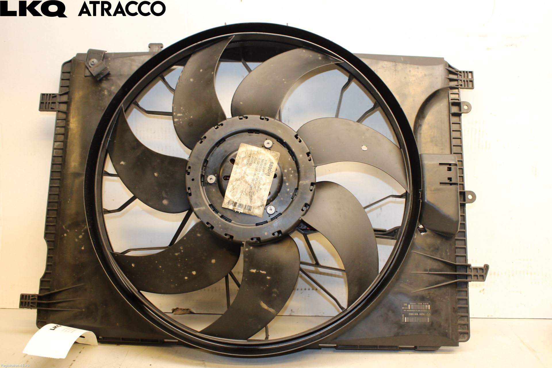 Mercedes-Benz MB E-KLASS (W212) 09-16 Kjølevifte Elektrisk