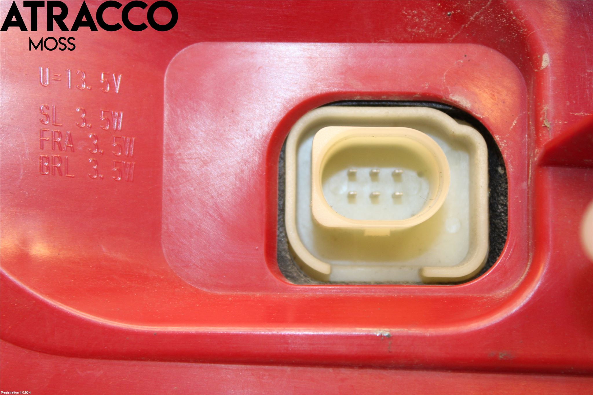 Audi A6/S6 4G 11-18 Baklykt Høyre  På Luke(Indre)